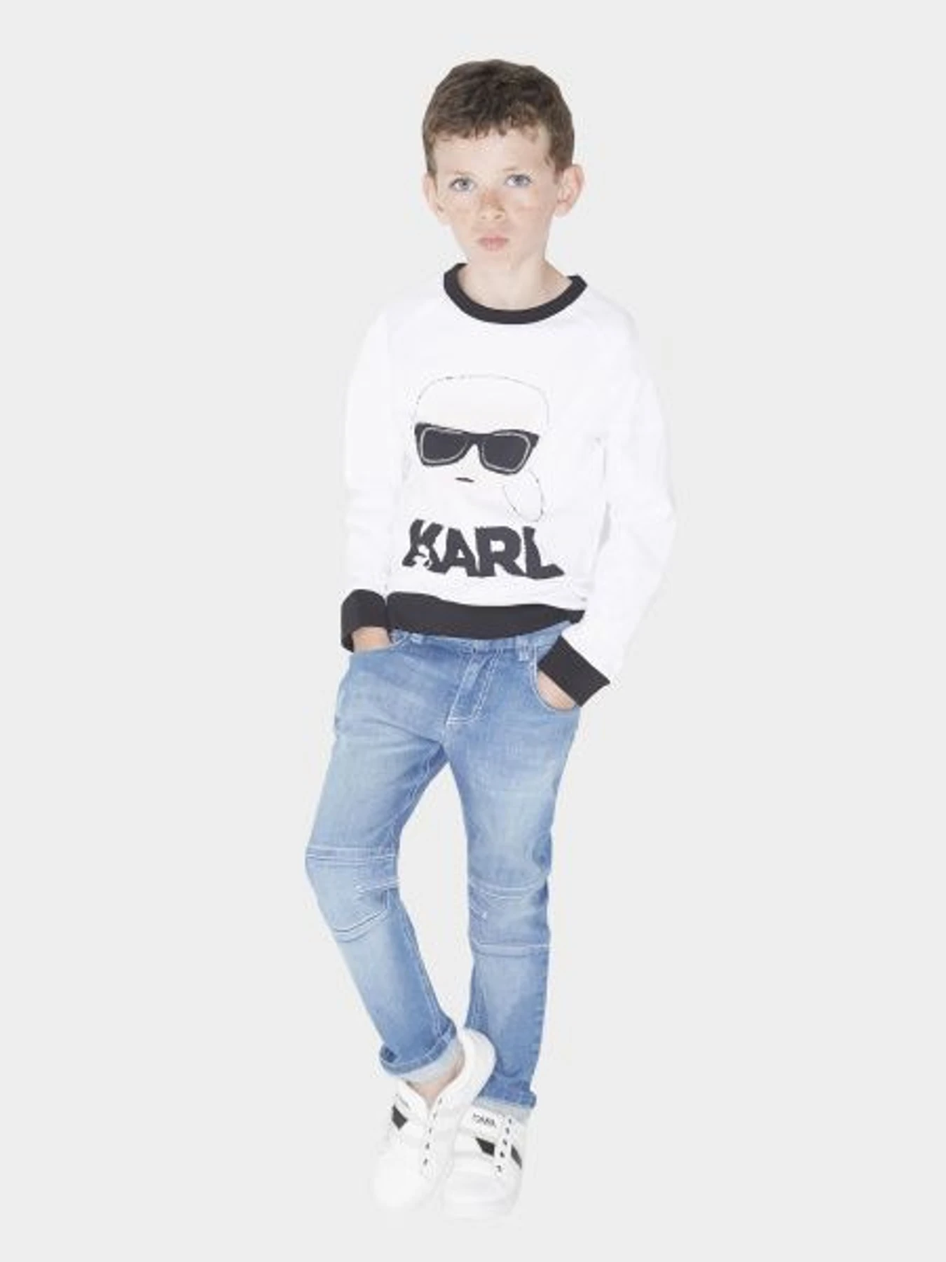 Джинси Karl Lagerfeld Kids модель Z24190/840 Фото