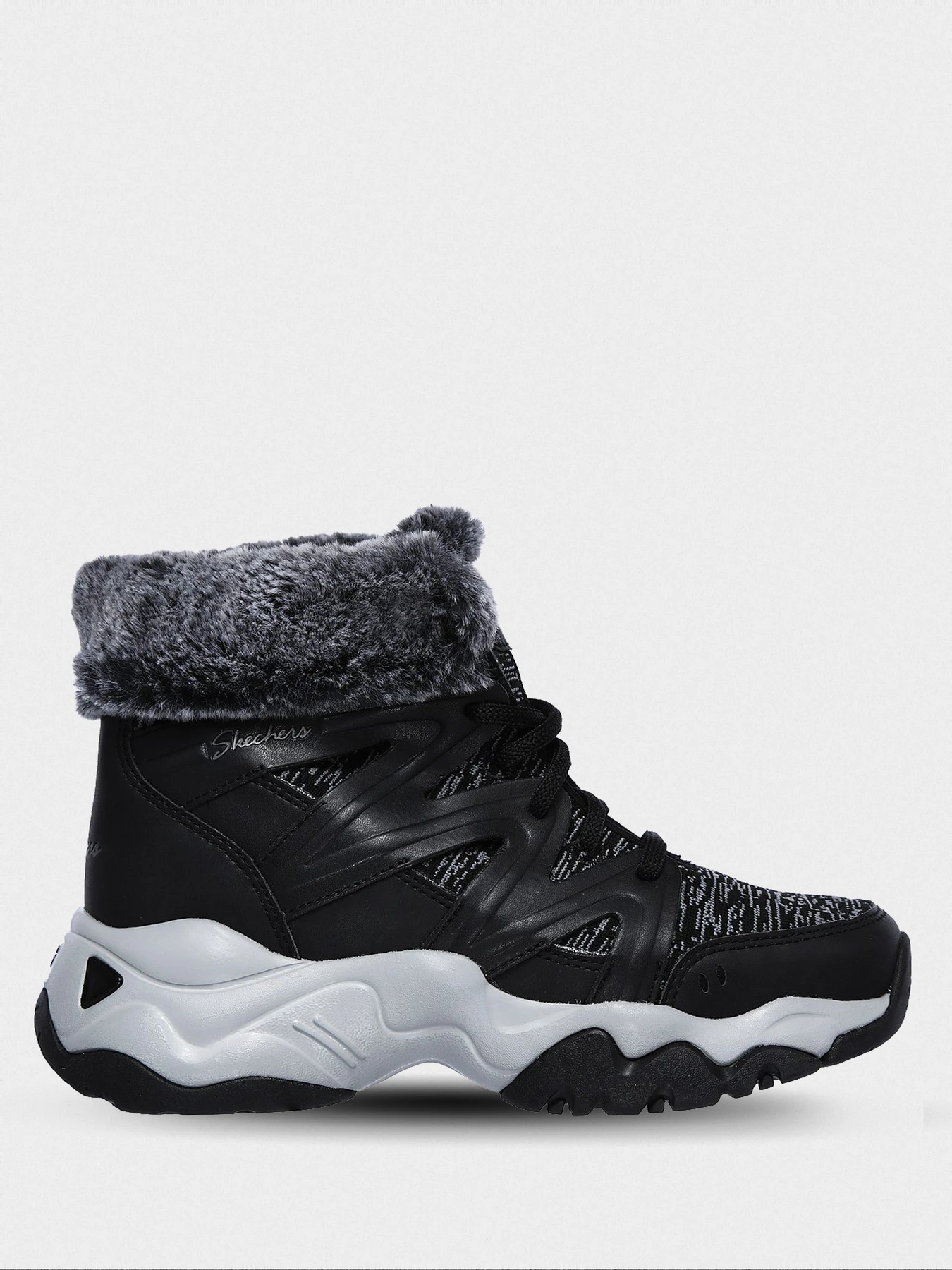 Ботинки и сапоги Skechers D'Lites 3 - Space Day модель 44959 BLK Фото