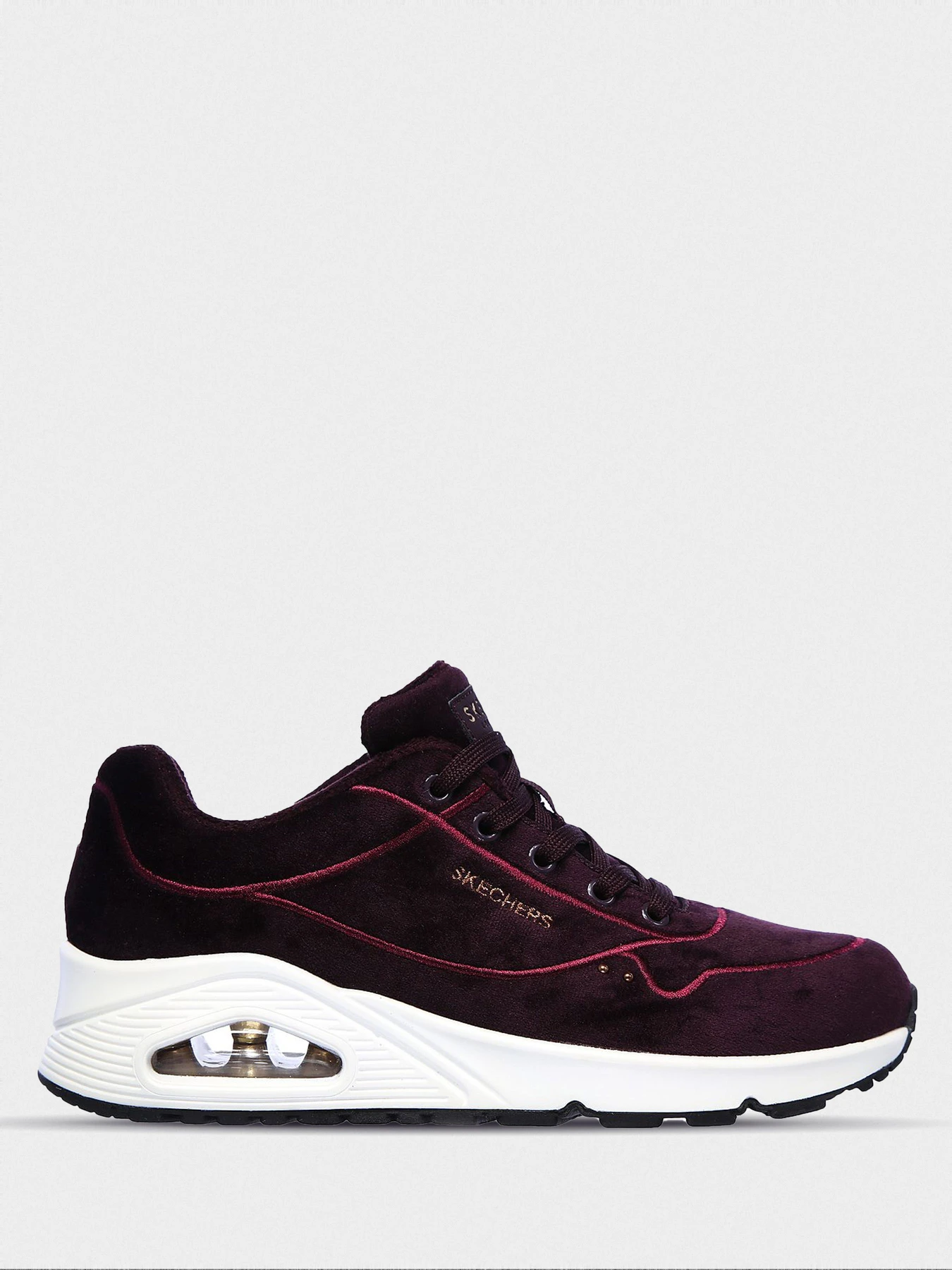 Кросівки Skechers Uno - Plum Fuzz модель 73669 PLUM Фото