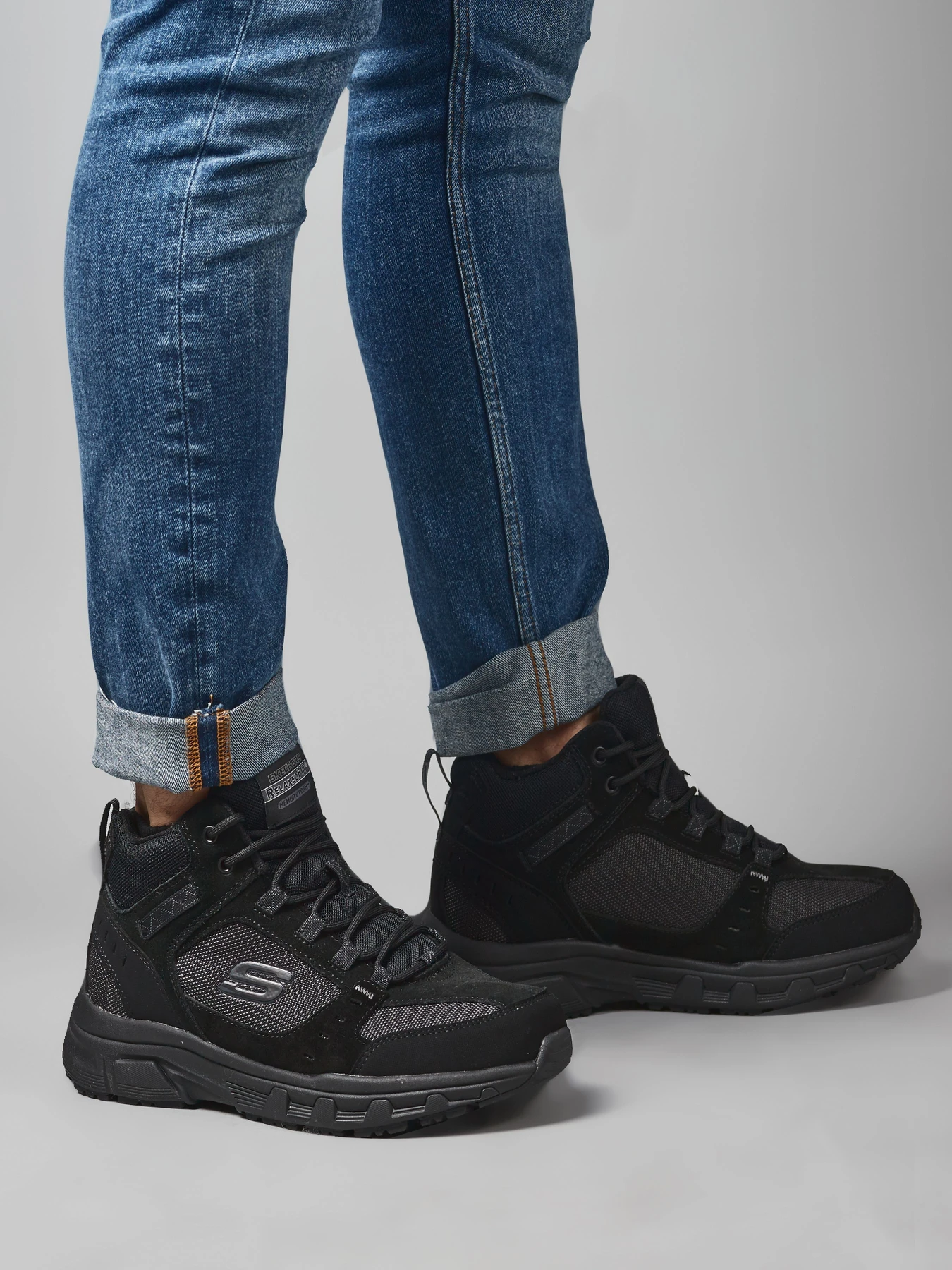 Черевики та чоботи Skechers Relaxed Fit: Oak Canyon модель 51895 BBK Черевики та чоботи Skechers Relaxed Fit: Oak Canyon модель 51895 BBK Фото