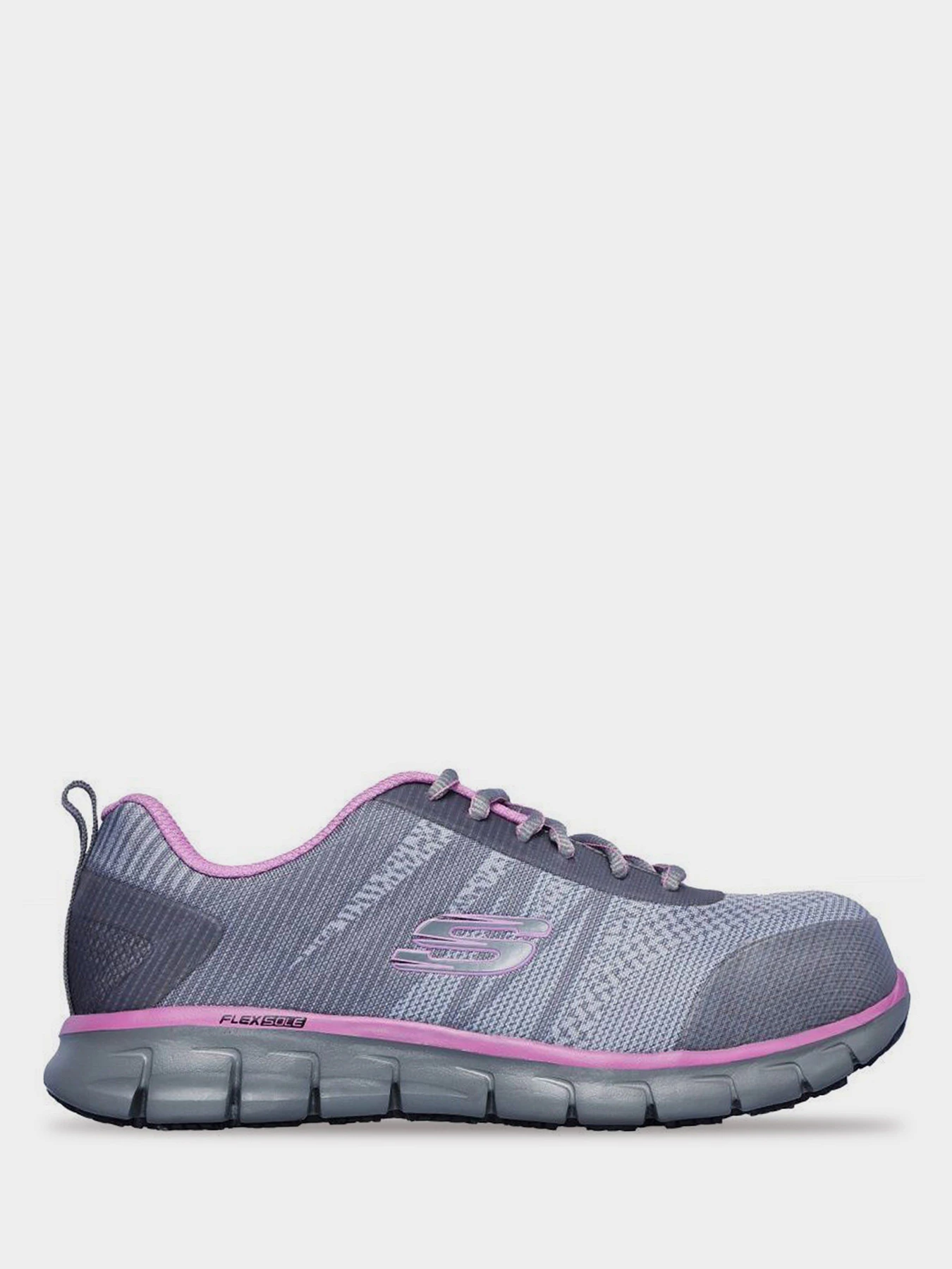 Кроссовки Skechers Work: Sure Track - Saquenay Alloy Toe модель 77250 GYPK Фото
