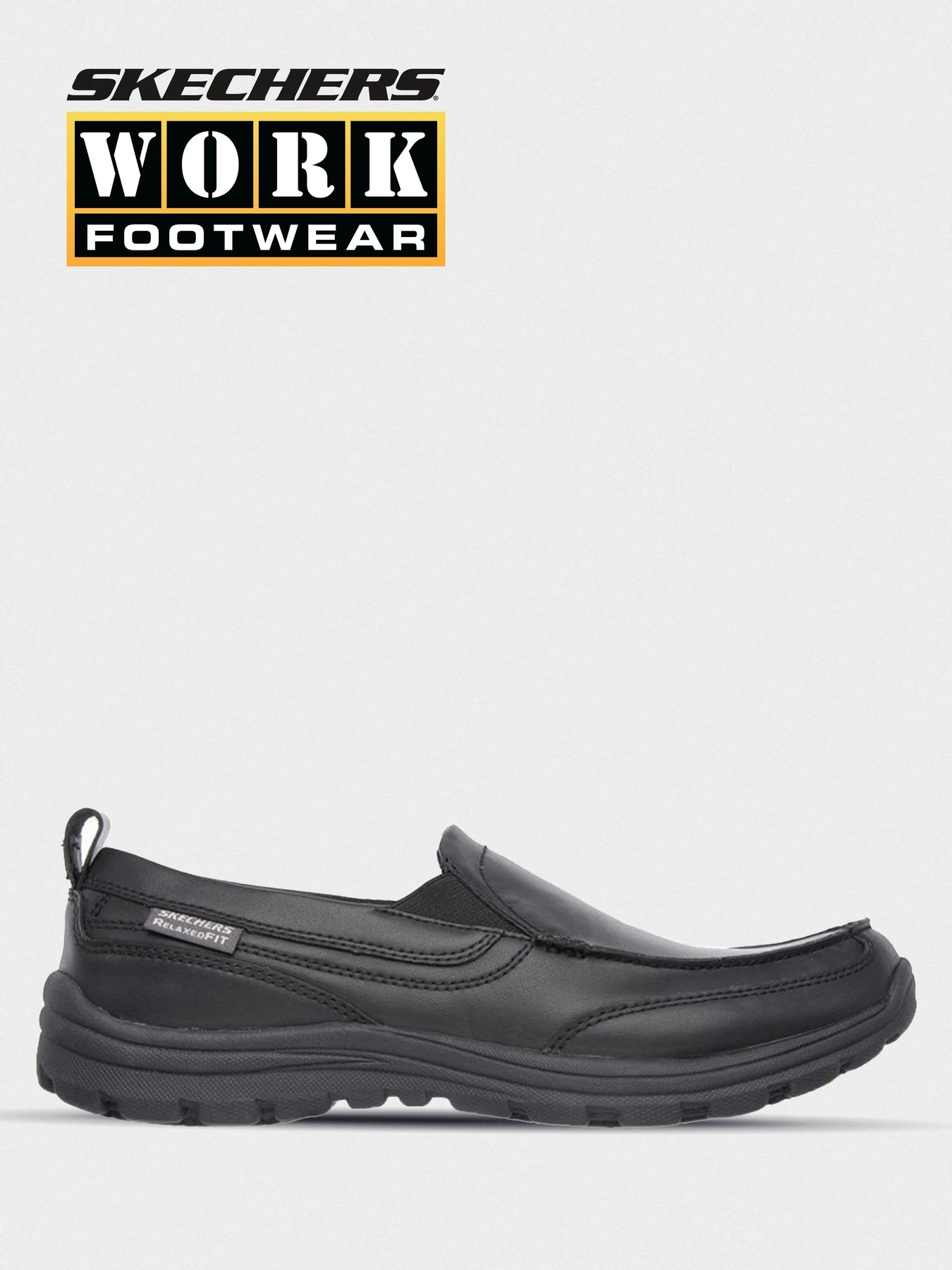 Слипоны и мокасины Skechers WORK: RELAXED FIT - HOBBES SR модель 77005 BOL Фото