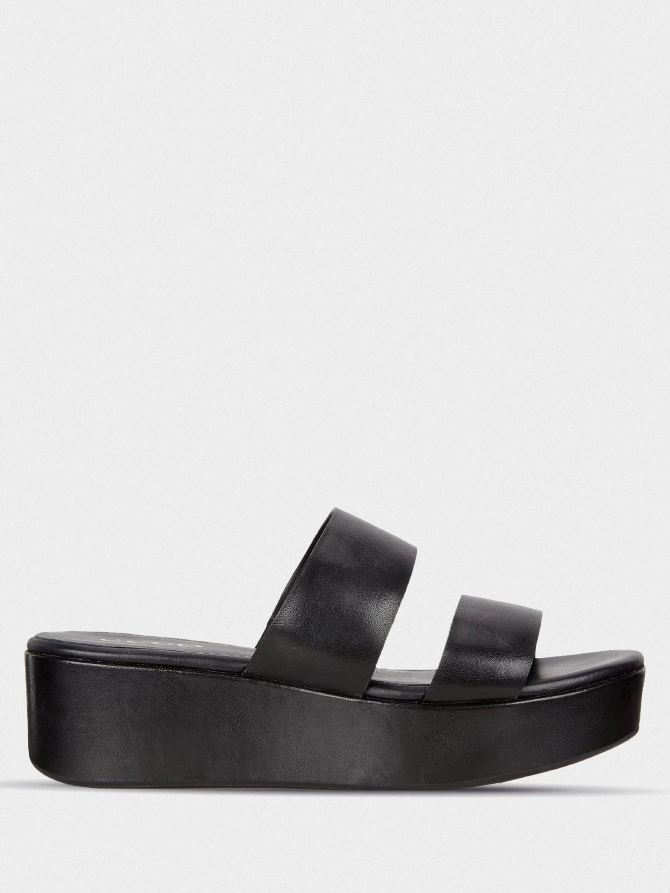 Шльопанці ECCO PLATEAU SANDAL модель 209003(01001) Фото