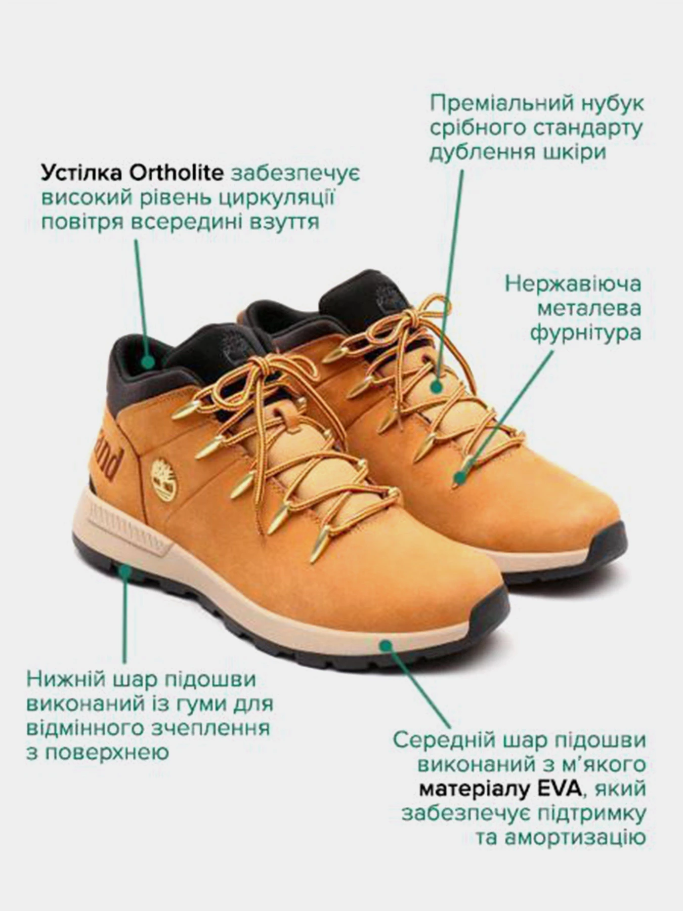 Черевики та чоботи Timberland SPRINT TREKKER модель TB0A1XVQ231 Фото