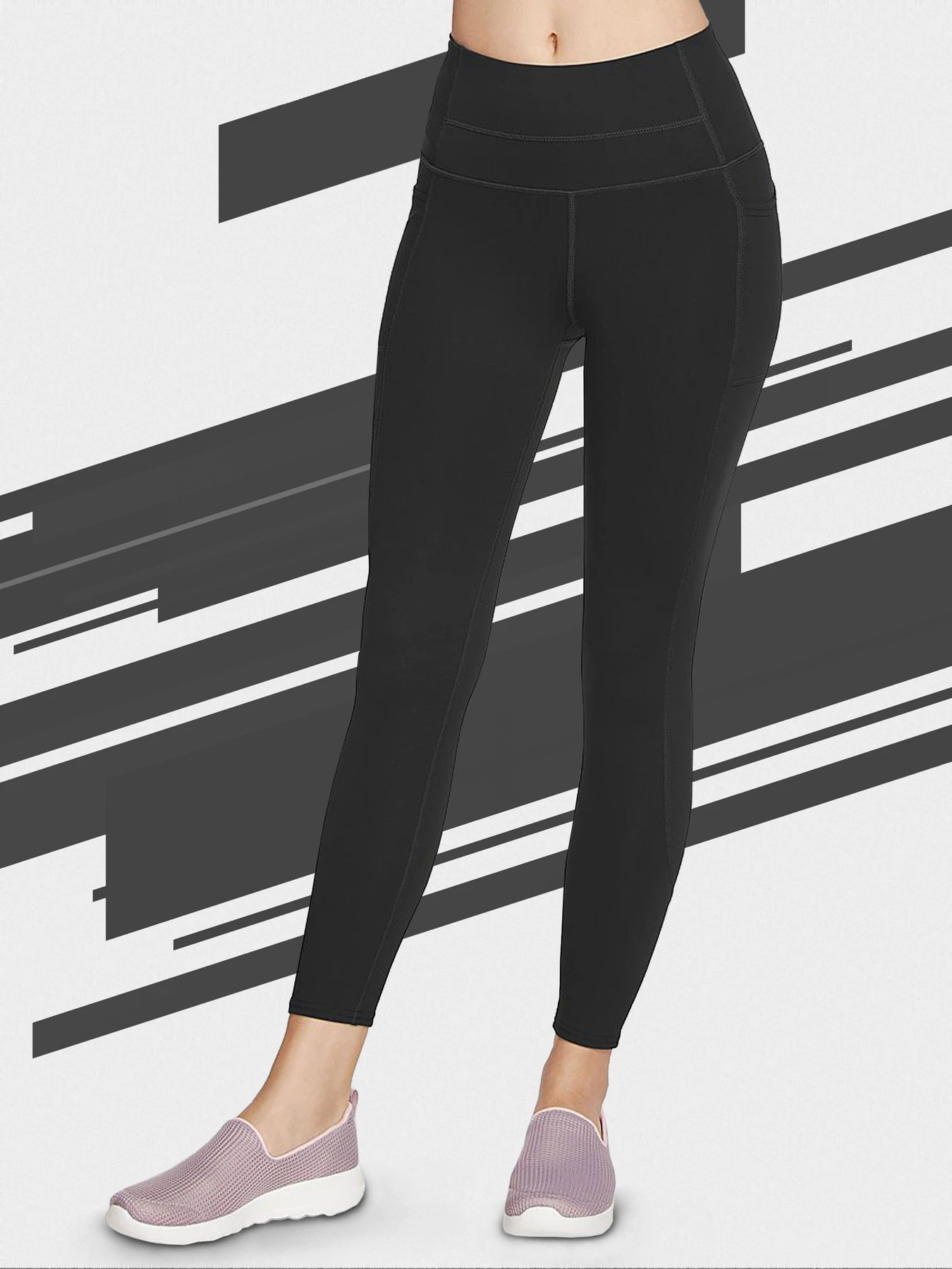 Брюки Skechers GOwalk Legging модель W03LG31B BLK Фото