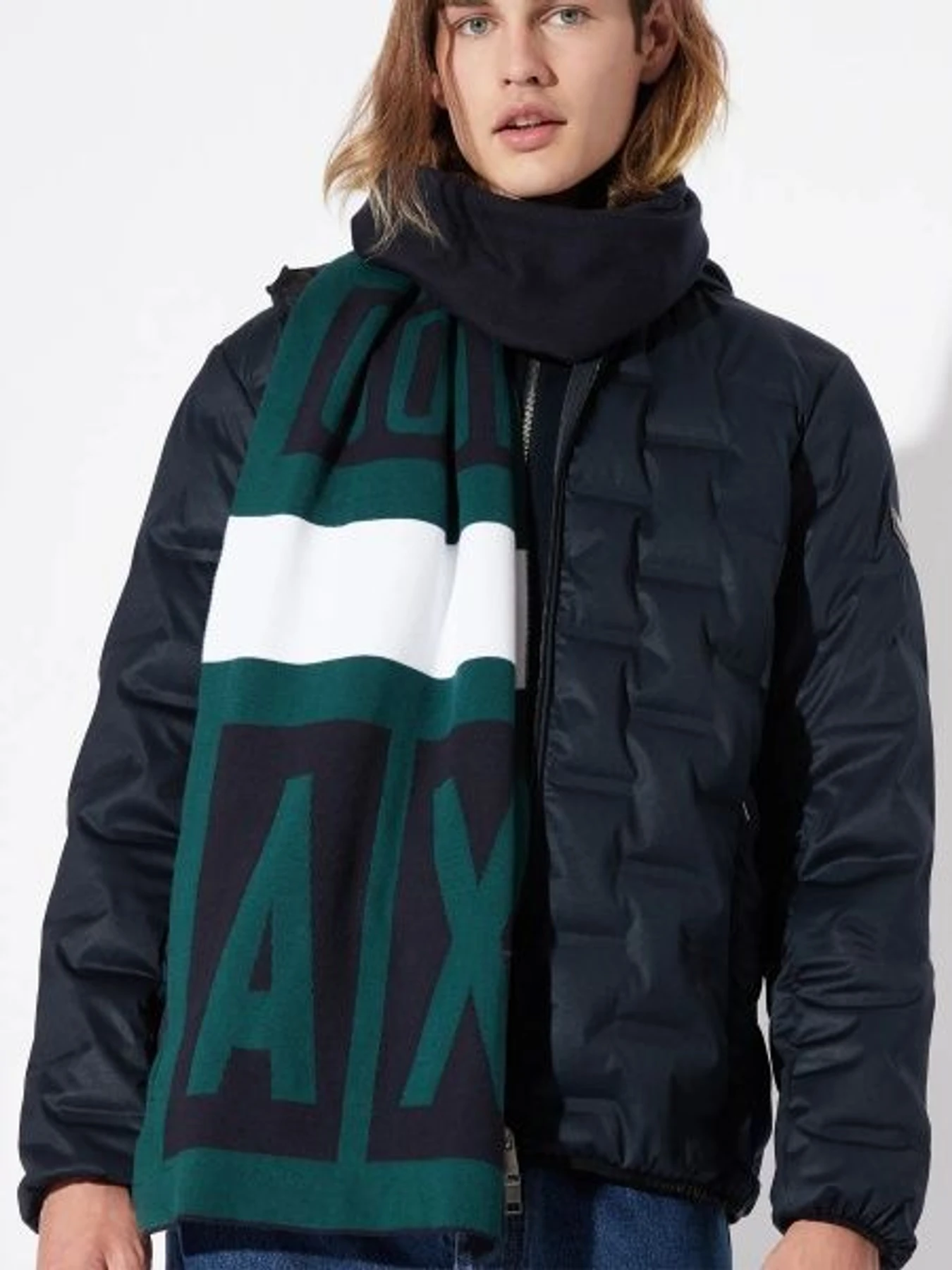 Шарфы и платки Armani Exchange модель 6GZ41B-ZMS4Z-7590 Фото