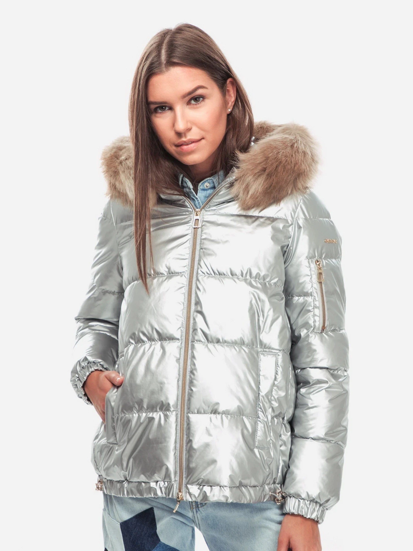 Куртки и дубленки Geox модель W9429F-T2593-F1038 Куртки и дубленки Geox модель W9429F-T2593-F1038 Фото