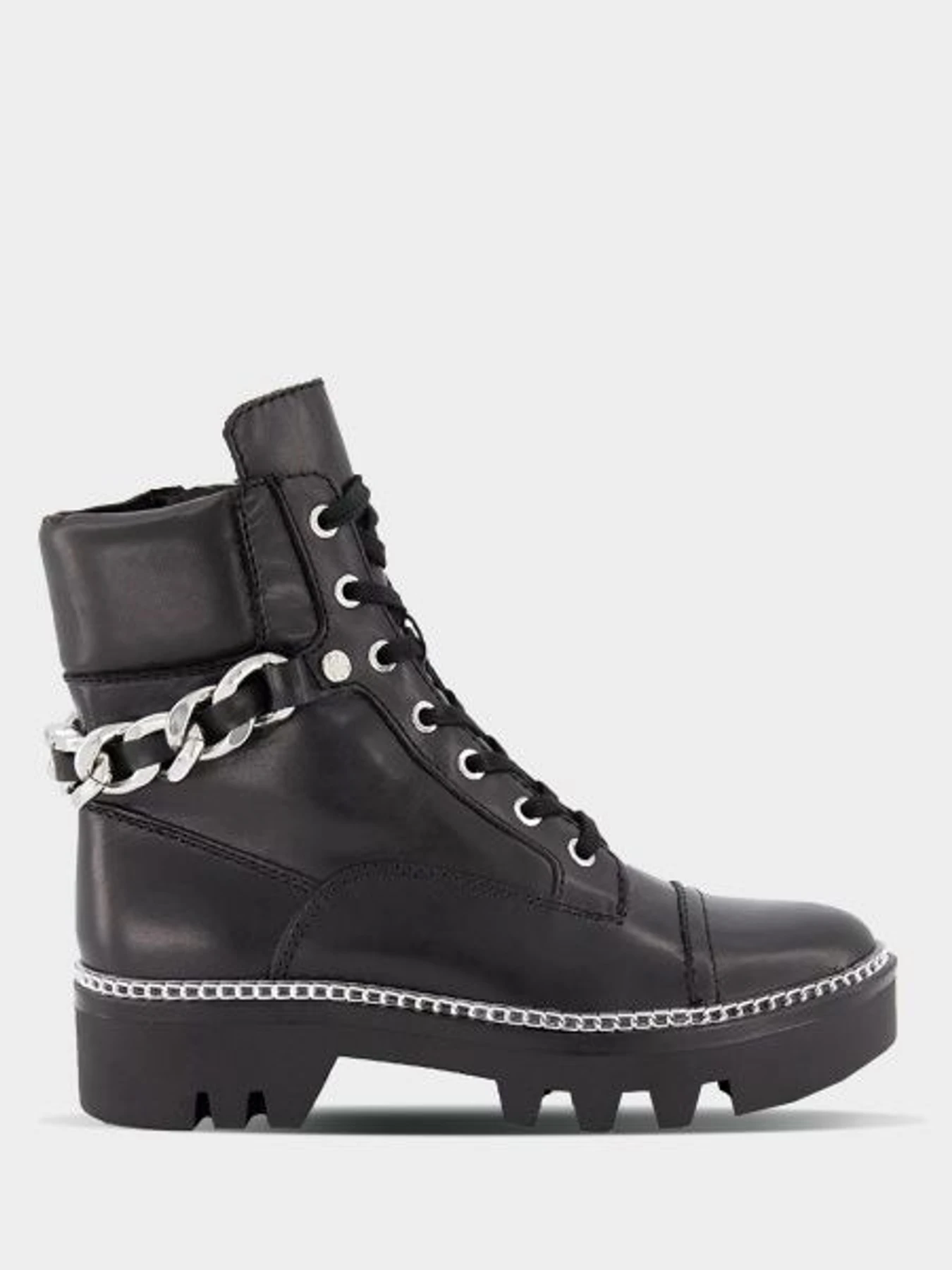 Ботинки и сапоги GUESS модель FL7DOM-LEA10-BLACK Фото