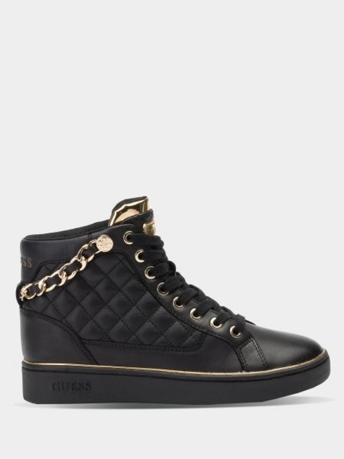 Ботинки и сапоги GUESS модель FL7BRO-ELE12-BLKGO Фото