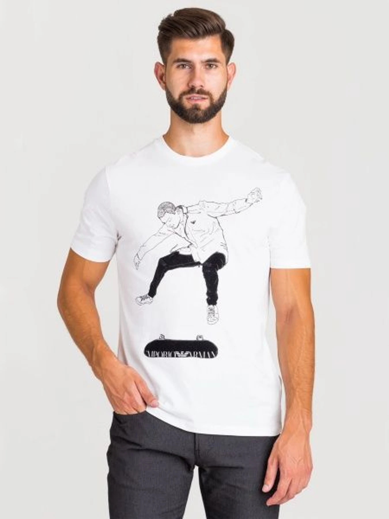 Футболки і поло Emporio Armani модель 6G1T95-1J00Z-0146 Фото