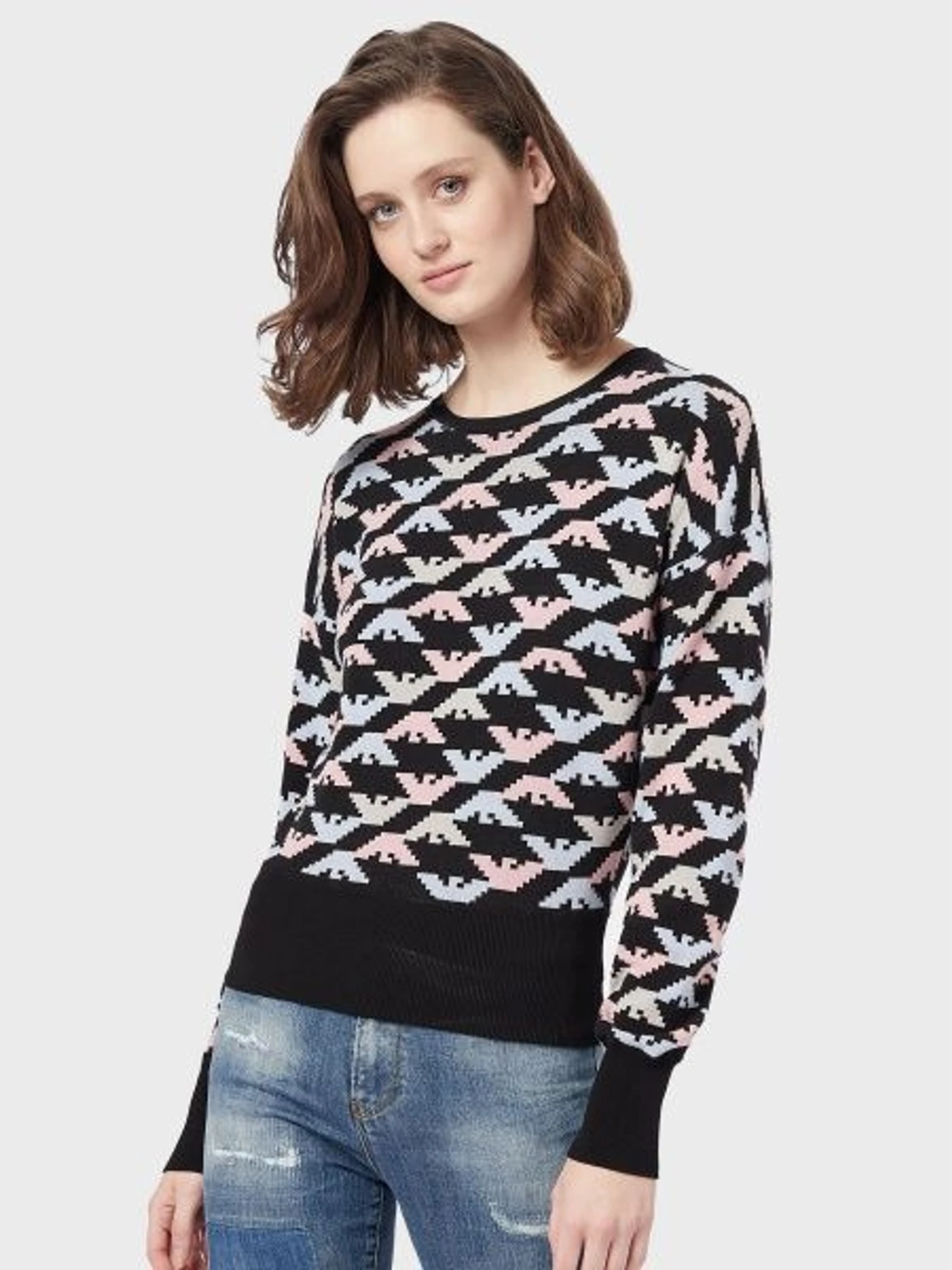 Худи и свитшоты Emporio Armani модель 6G2MTV-2M18Z-0999 Фото