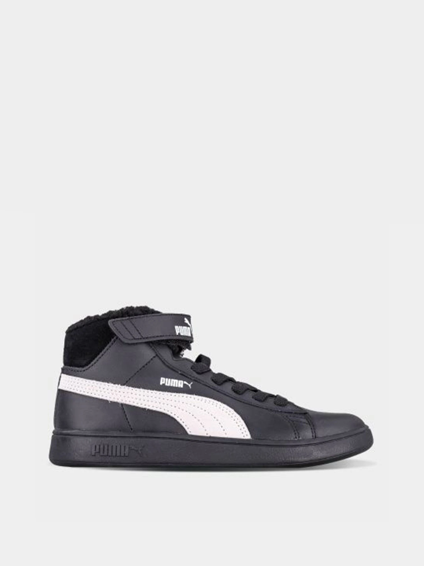 Ботинки и сапоги PUMA Smash v2 Mid L Fur V PS модель 36689605 Фото