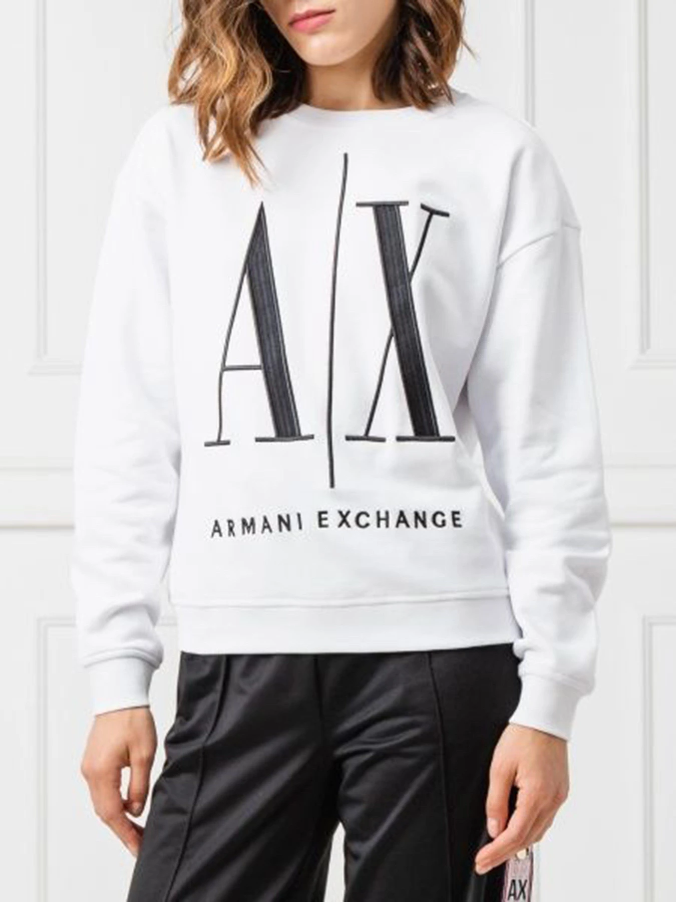 Худи и свитшоты Armani Exchange модель 8NYM02-YJ68Z-1000 Фото