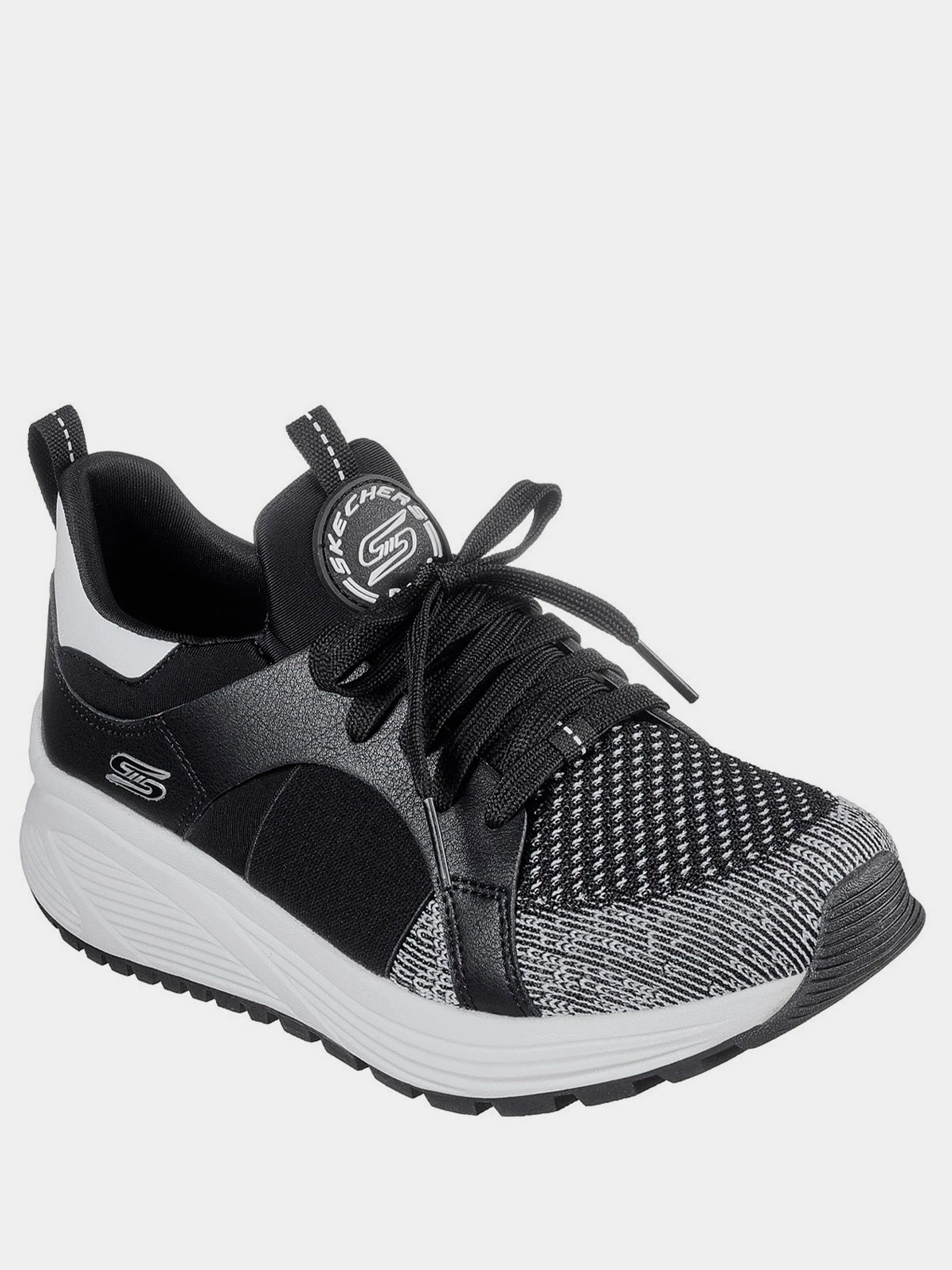 Кроссовки Skechers BOBS Sport Sparrow 2.0 - Metro Daisy модель 117013 BKW Фото