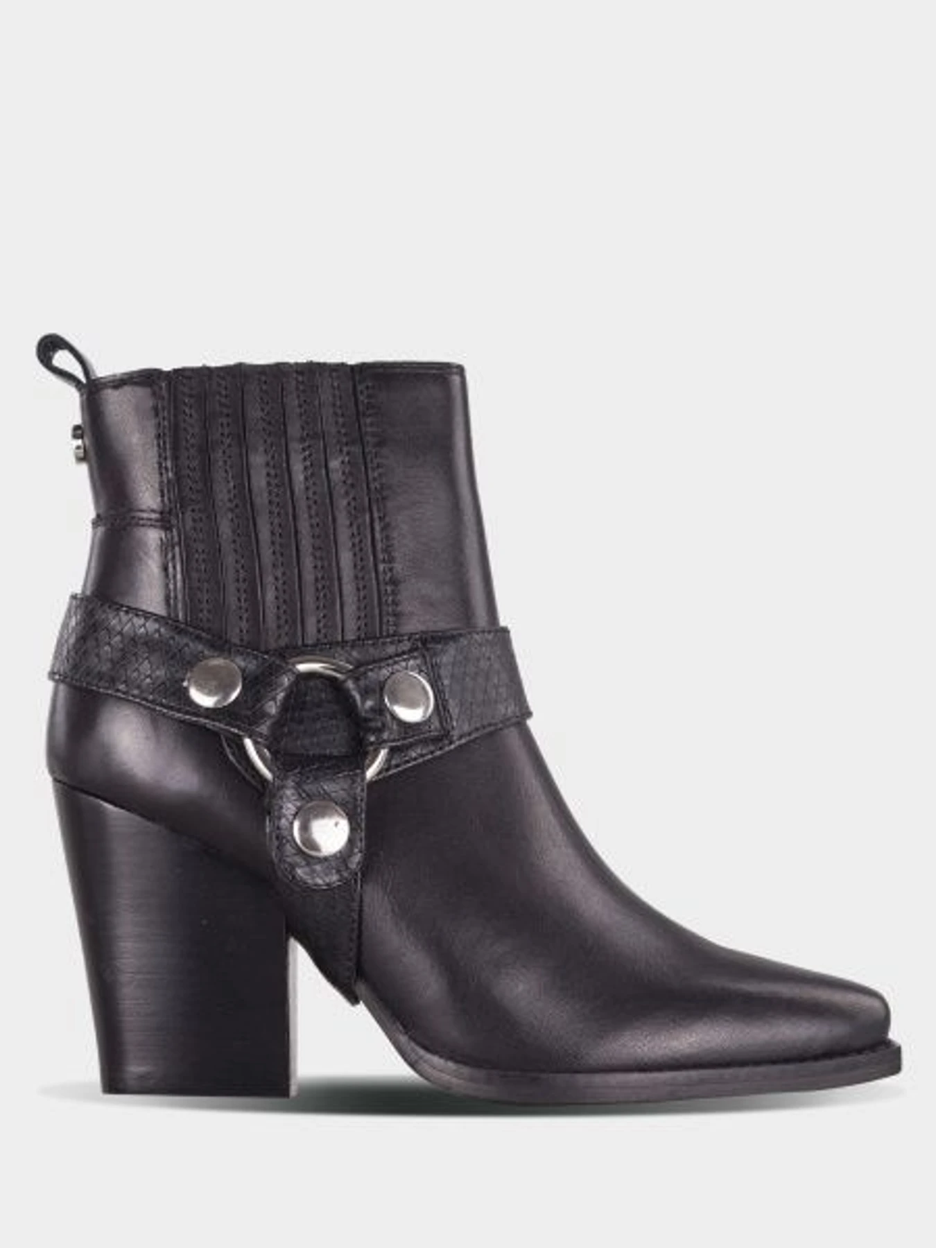 Черевики та чоботи Steve Madden модель SM11000581 BLACK LEATHER Фото