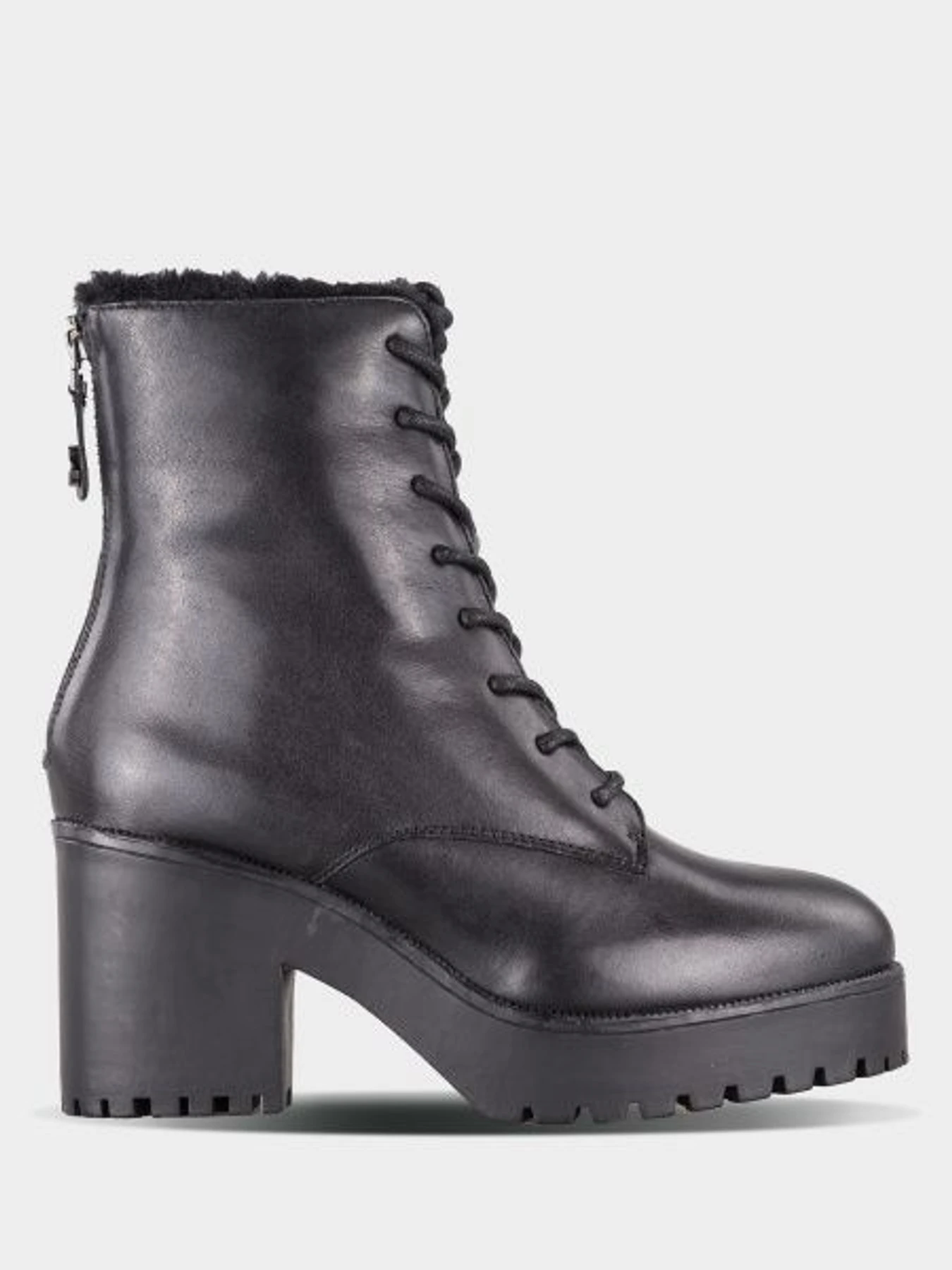 Черевики та чоботи Steve Madden модель SM11000723 BLACK LEATHER Фото