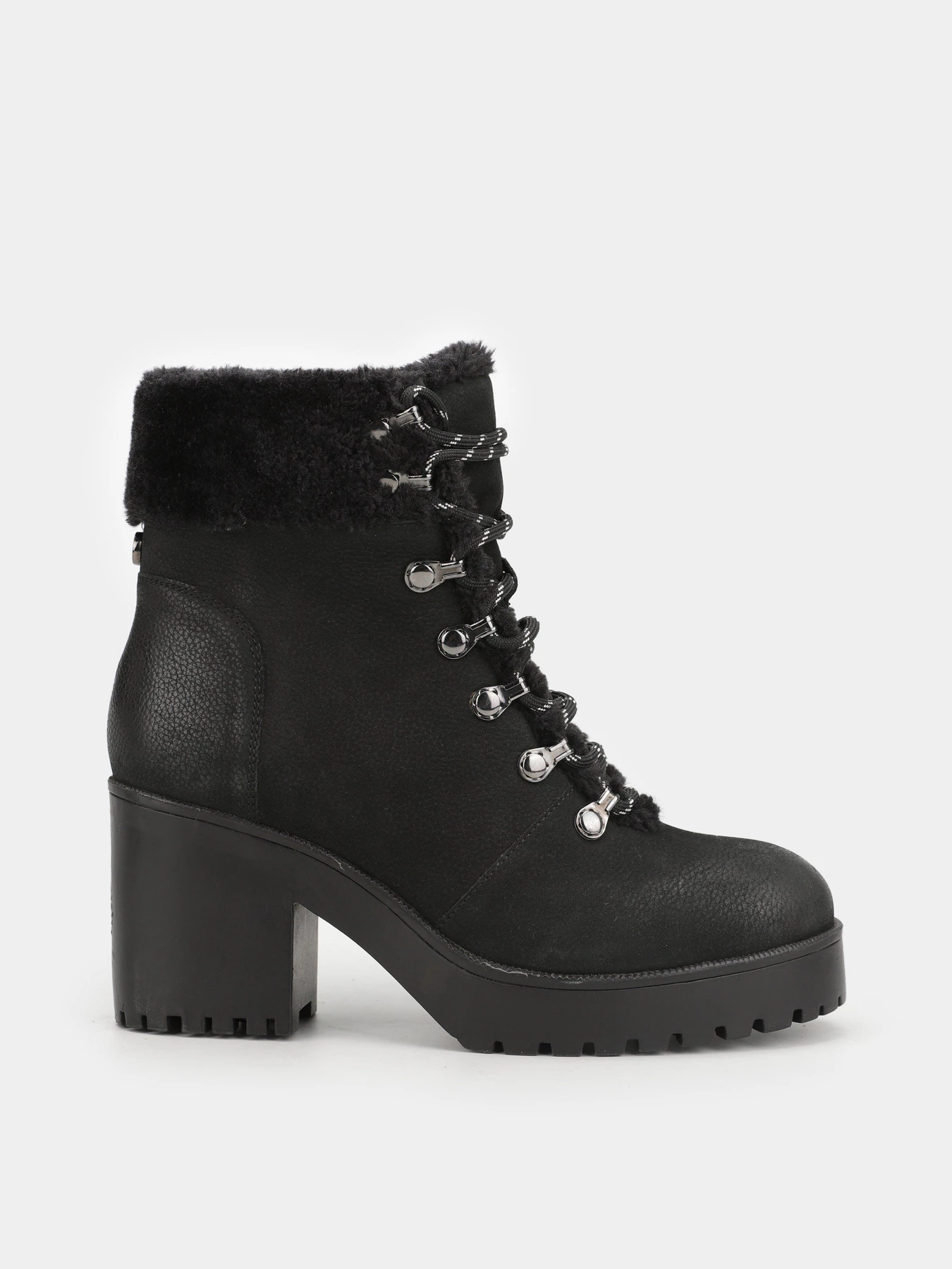 Черевики та чоботи Steve Madden модель SM11000724 BLACK NUBUCK Фото