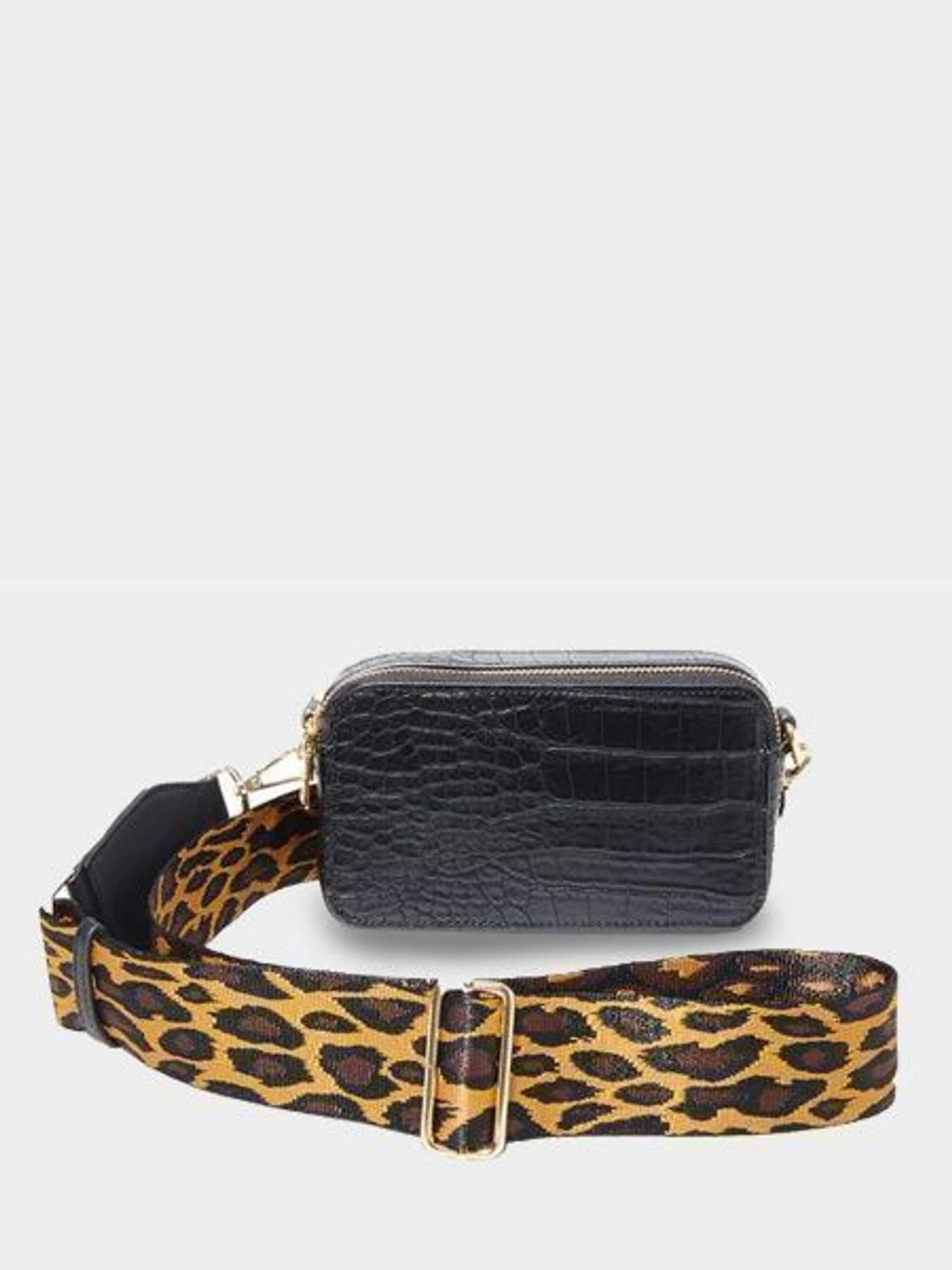 Сумки Steve Madden модель SM13000197  BLACK CROCO Фото