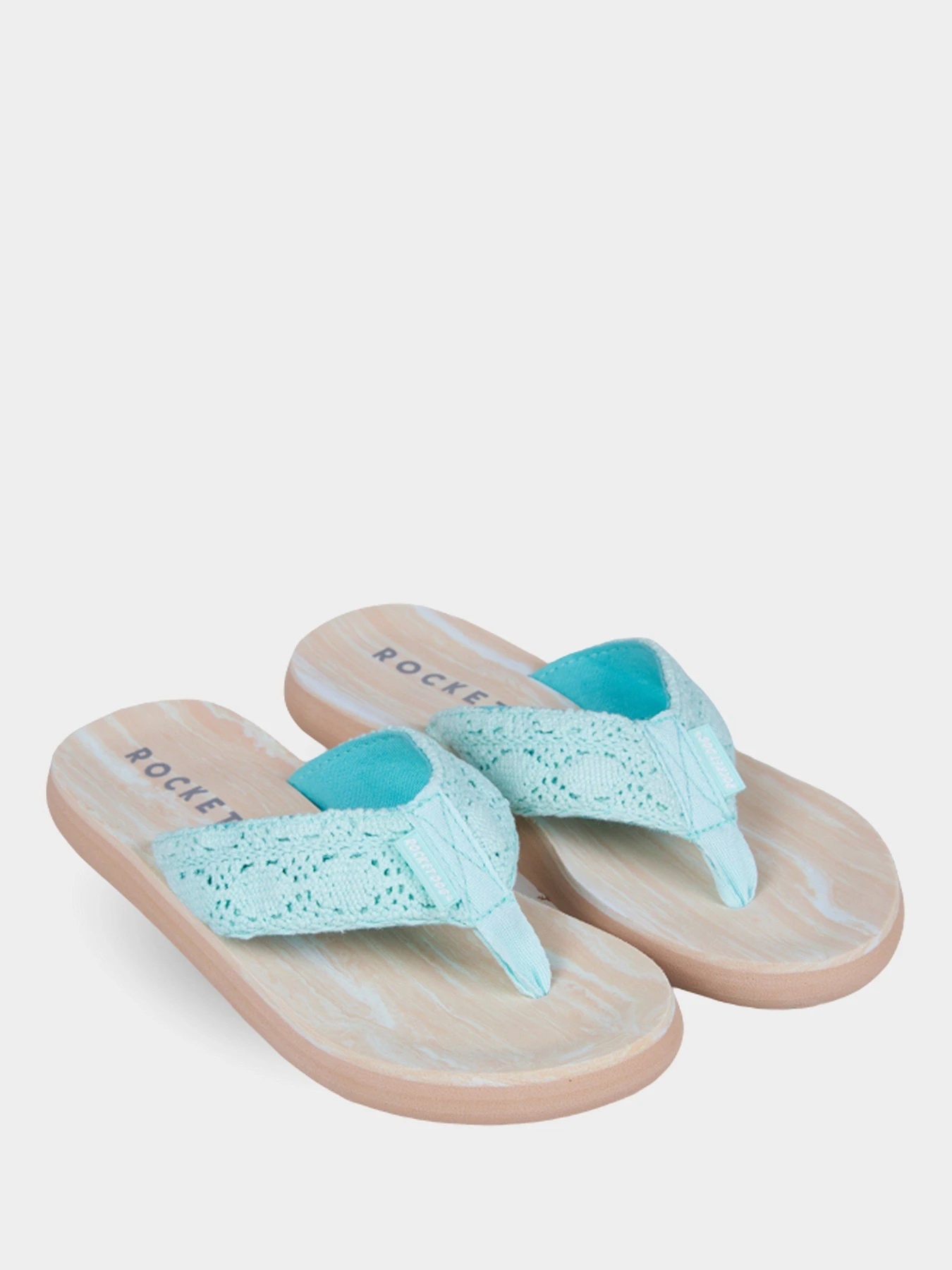 Шлёпанцы Rocket Dog модель ADIOS Mint W/Double Cream Eva Фото