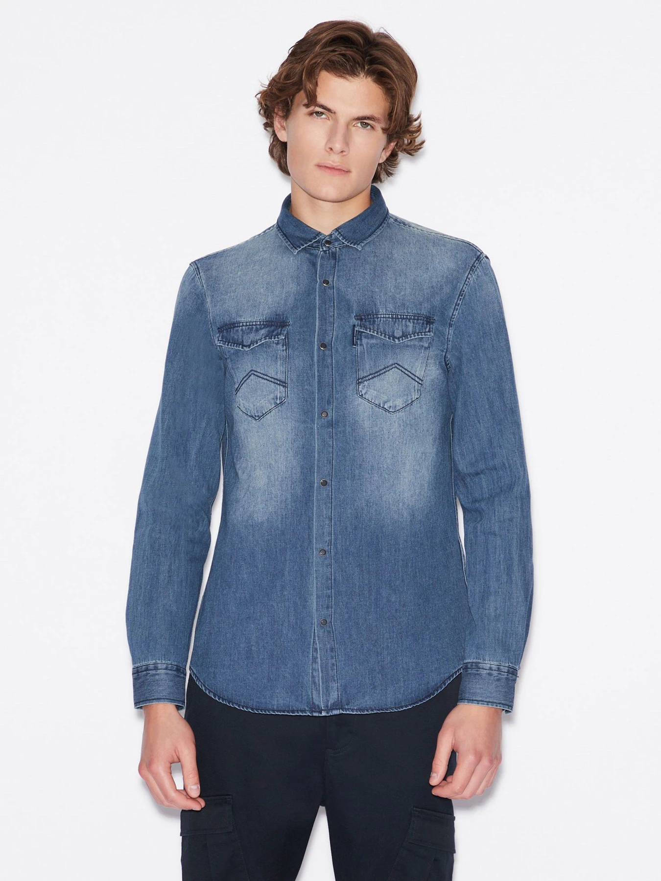 Рубашки Armani Exchange модель 6GZC20-Z1K1Z-1500 Фото