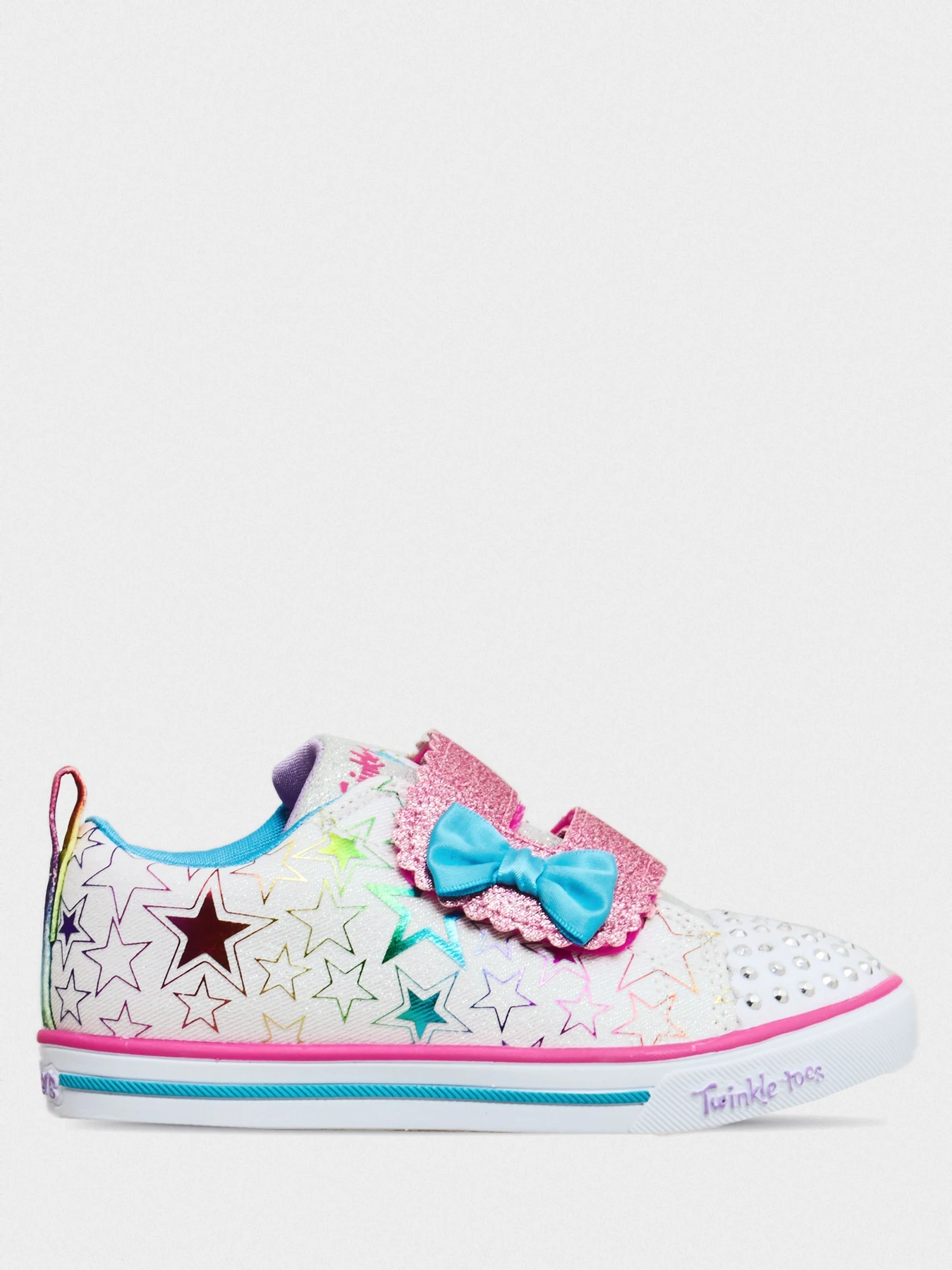 Кеди Skechers Twinkle Toes: Sparkle Lite - Stars So Bright модель 314037N WMLT Фото