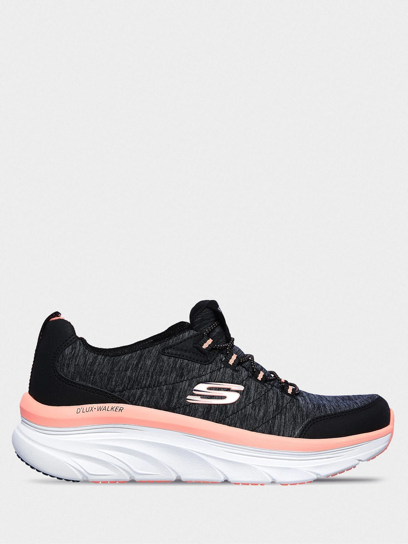 Кросівки Skechers RELAXED FIT: D'LUX WALKER - CROSS MOTION модель 149012 BKCL Фото