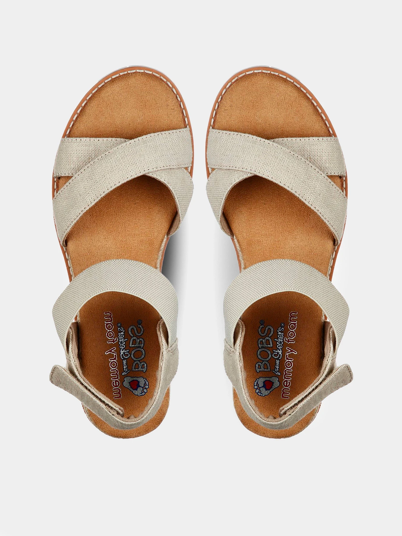 Босоножки Skechers BOBS Desert Kiss - Secret Picnic модель 33386 NAT Босоножки Skechers BOBS Desert Kiss - Secret Picnic модель 33386 NAT Фото