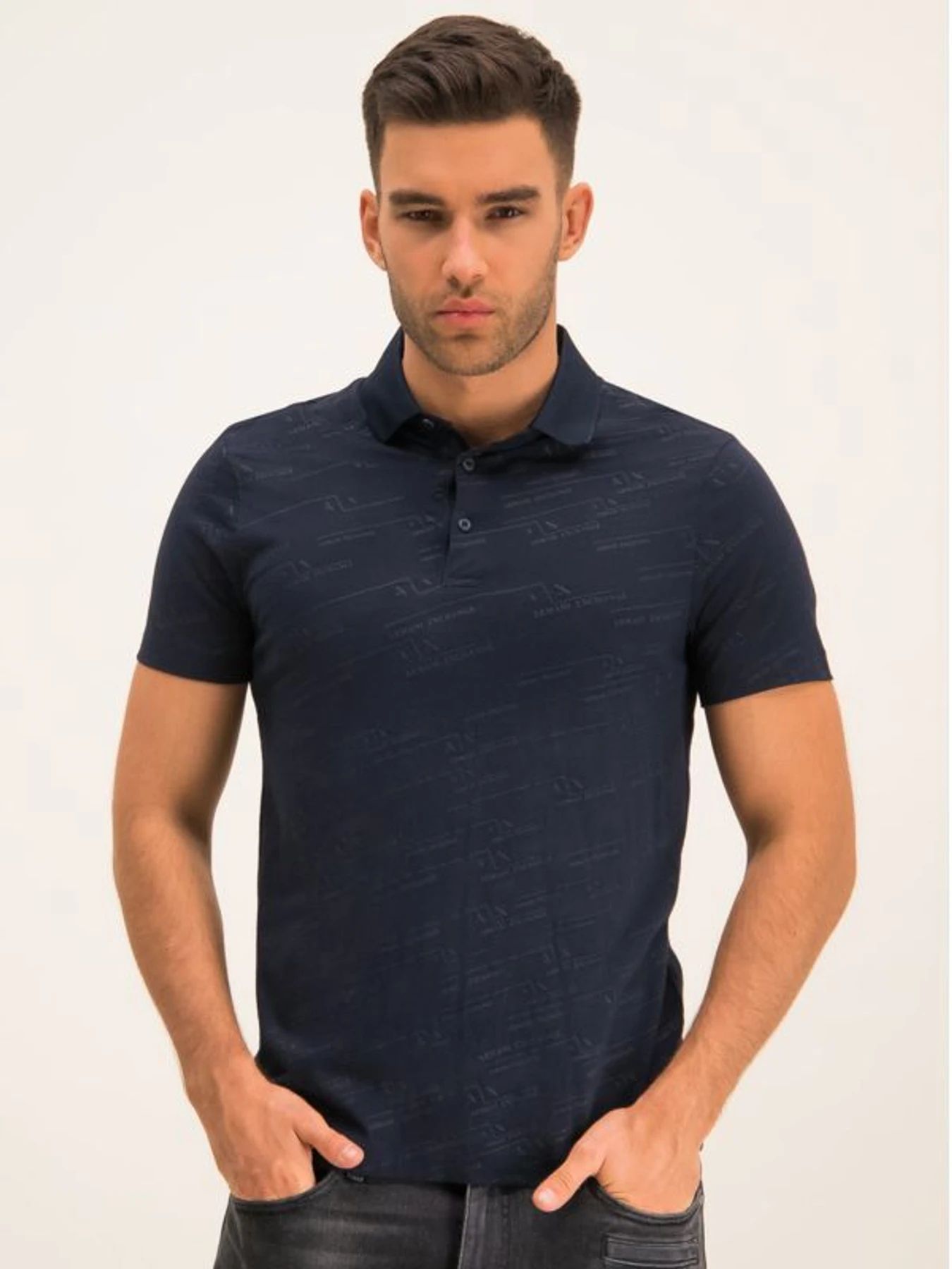 Поло Armani Exchange модель 6GZFWA-ZJ1XZ-9527 Фото