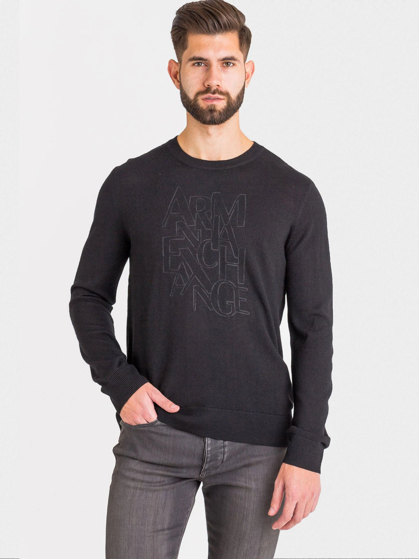 Худи и свитшоты Armani Exchange модель 6GZM3B-ZMM9Z-1200 Фото