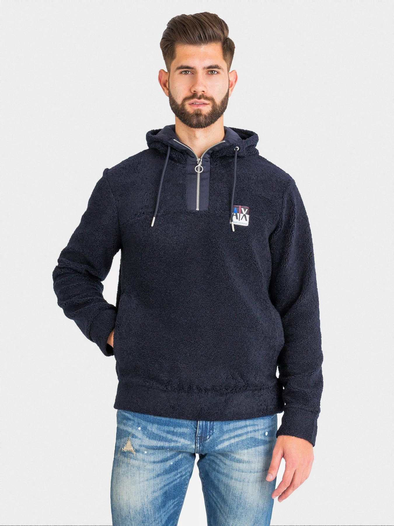 Худи и свитшоты Armani Exchange модель 6GZMCC-ZJKSZ-1583 Фото