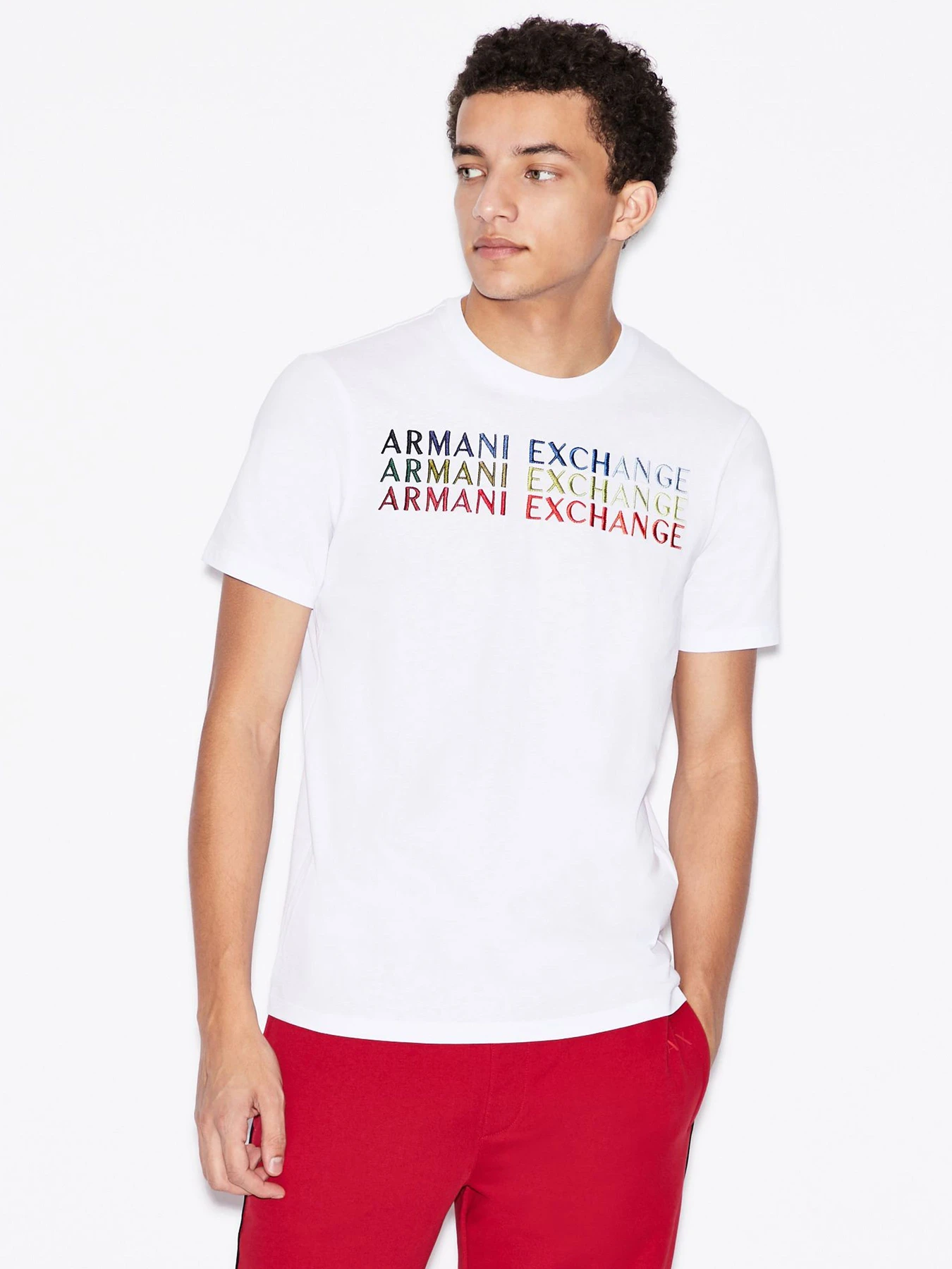 Футболки і поло Armani Exchange модель 6GZTCV-ZJH4Z-1100 Фото