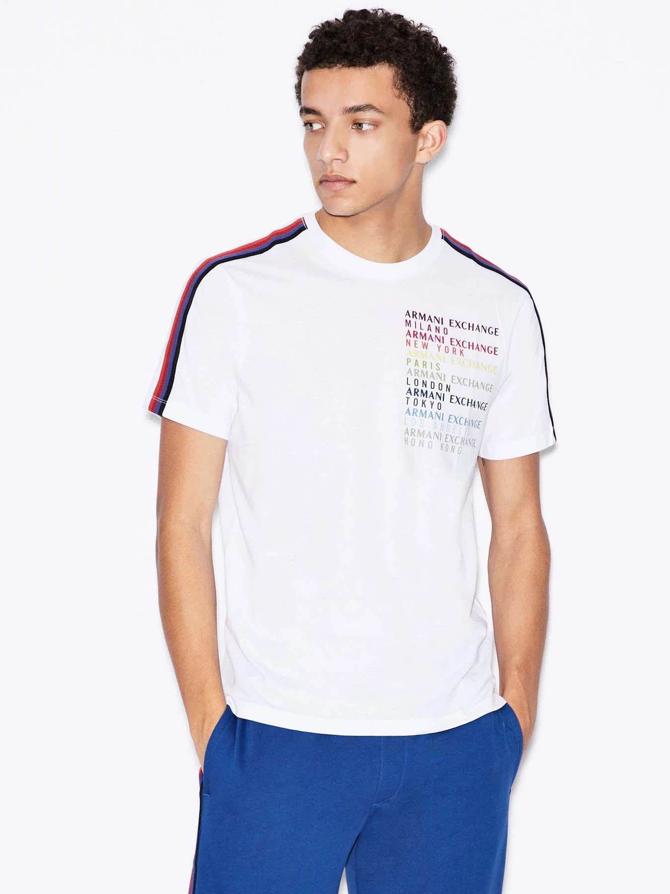 Футболки і поло Armani Exchange модель 6GZTCZ-ZJH4Z-1100 Фото