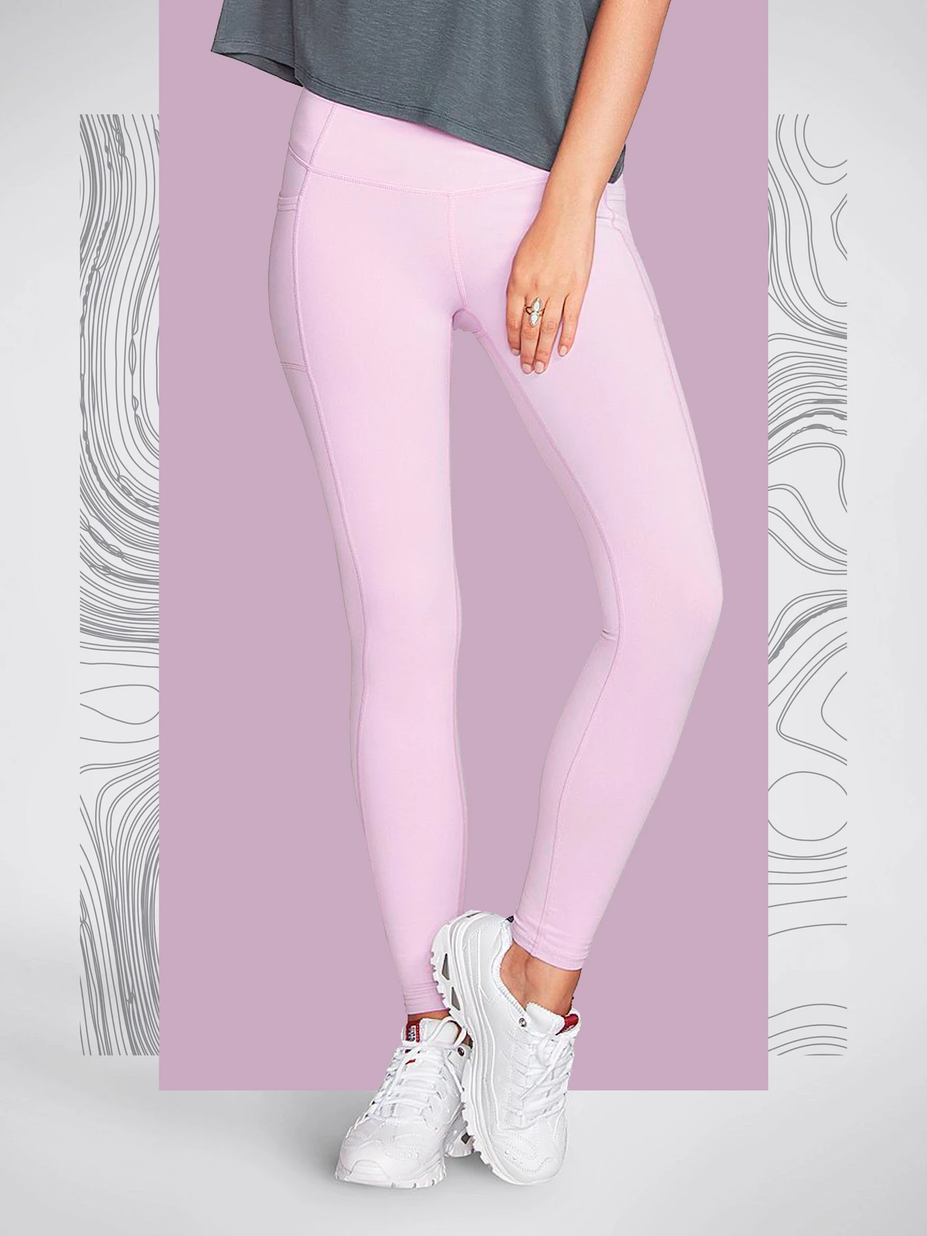Штани Skechers GO WALK HW модель W03LG30B LIL Фото