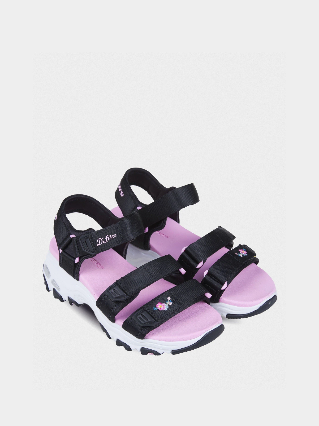 Сандалії Skechers D'Lites модель 664134L BKPK Сандалії Skechers D'Lites модель 664134L BKPK Фото