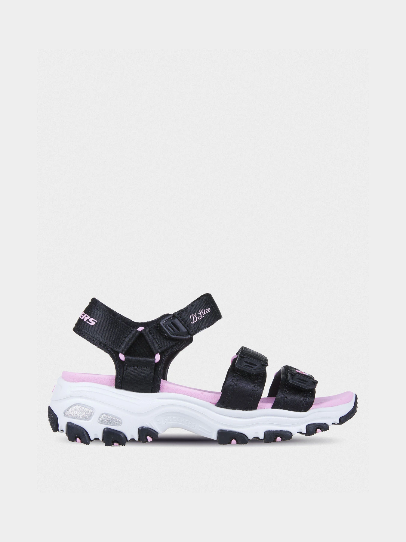 Сандалії Skechers D'Lites модель 664134L BKPK Сандалії Skechers D'Lites модель 664134L BKPK Фото