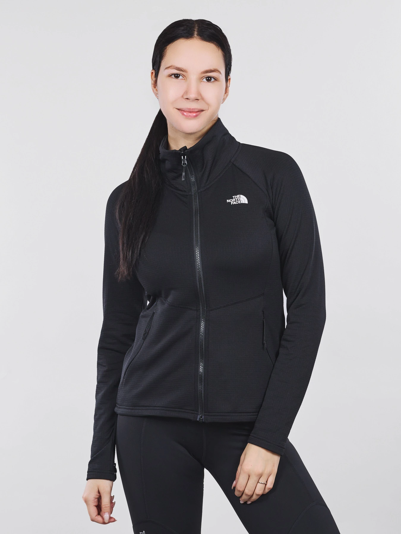 Худи и свитшоты The North Face Quest Grid Midlayer модель NF0A3Y1FJK31 Фото