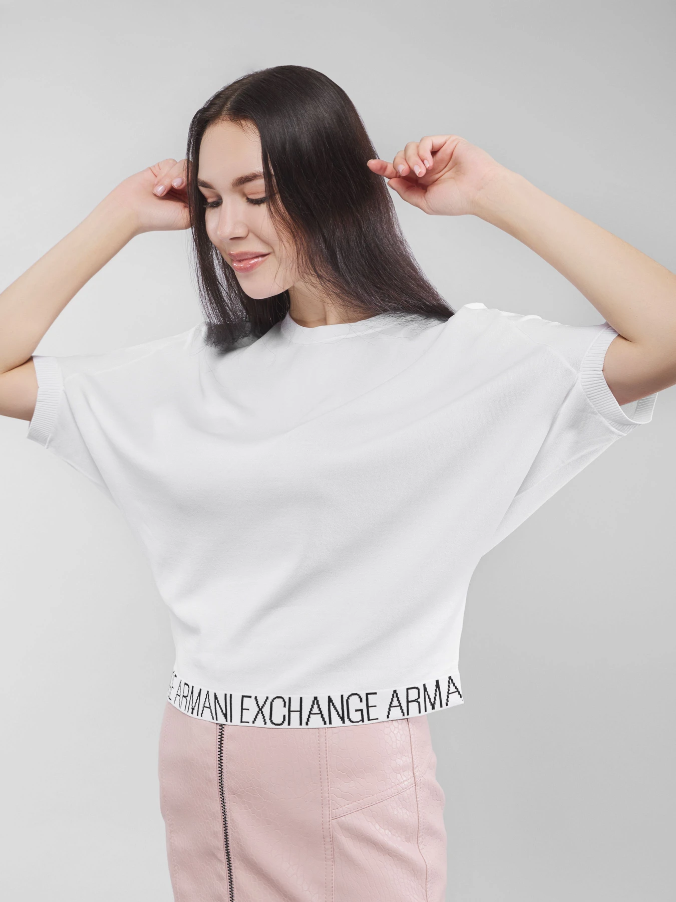Худи и свитшоты Armani Exchange модель 3HYM1N-YMM8Z-1100 Фото