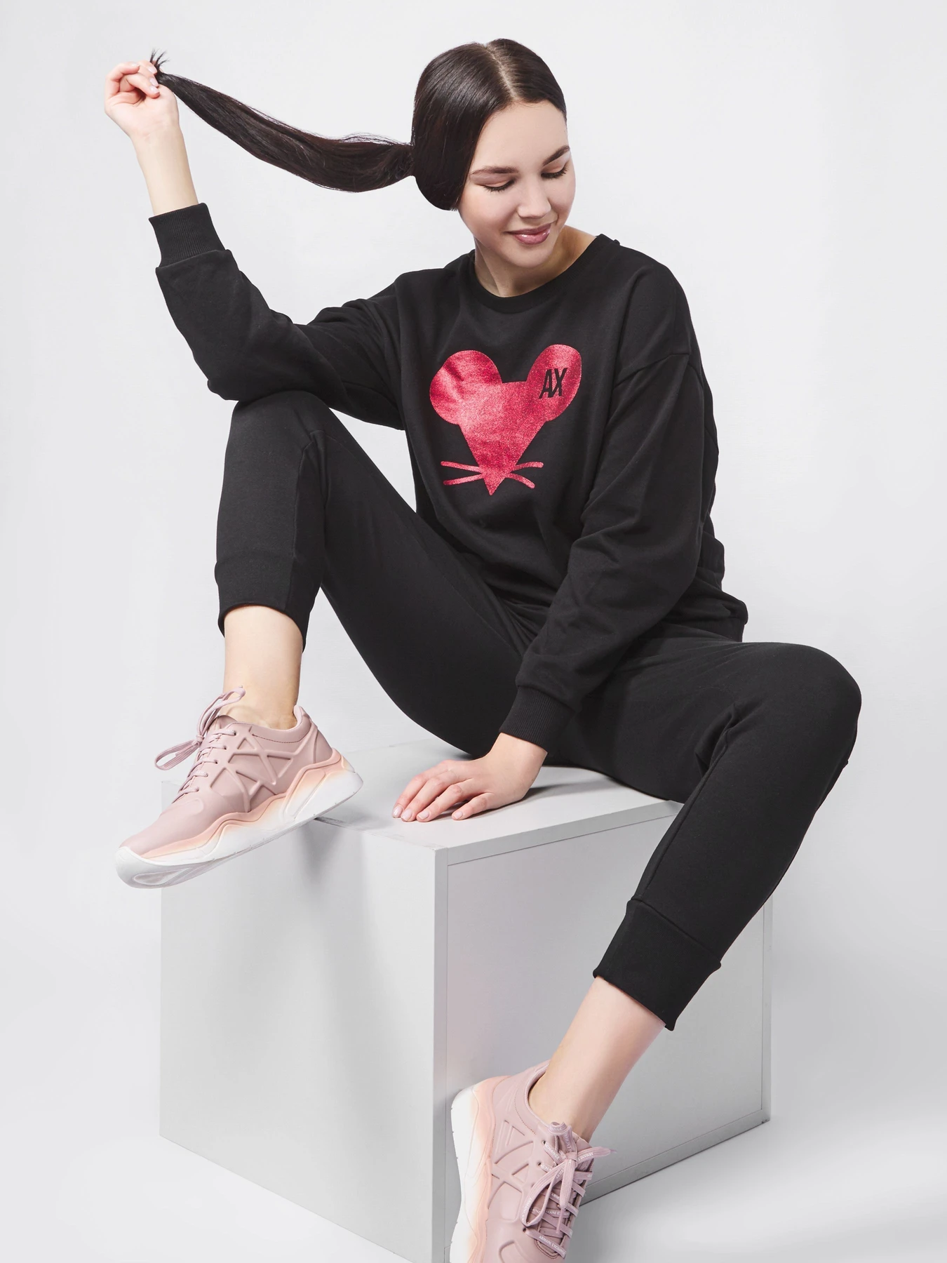 Худи и свитшоты Armani Exchange модель 3HYM86-YJE5Z-1200 Фото