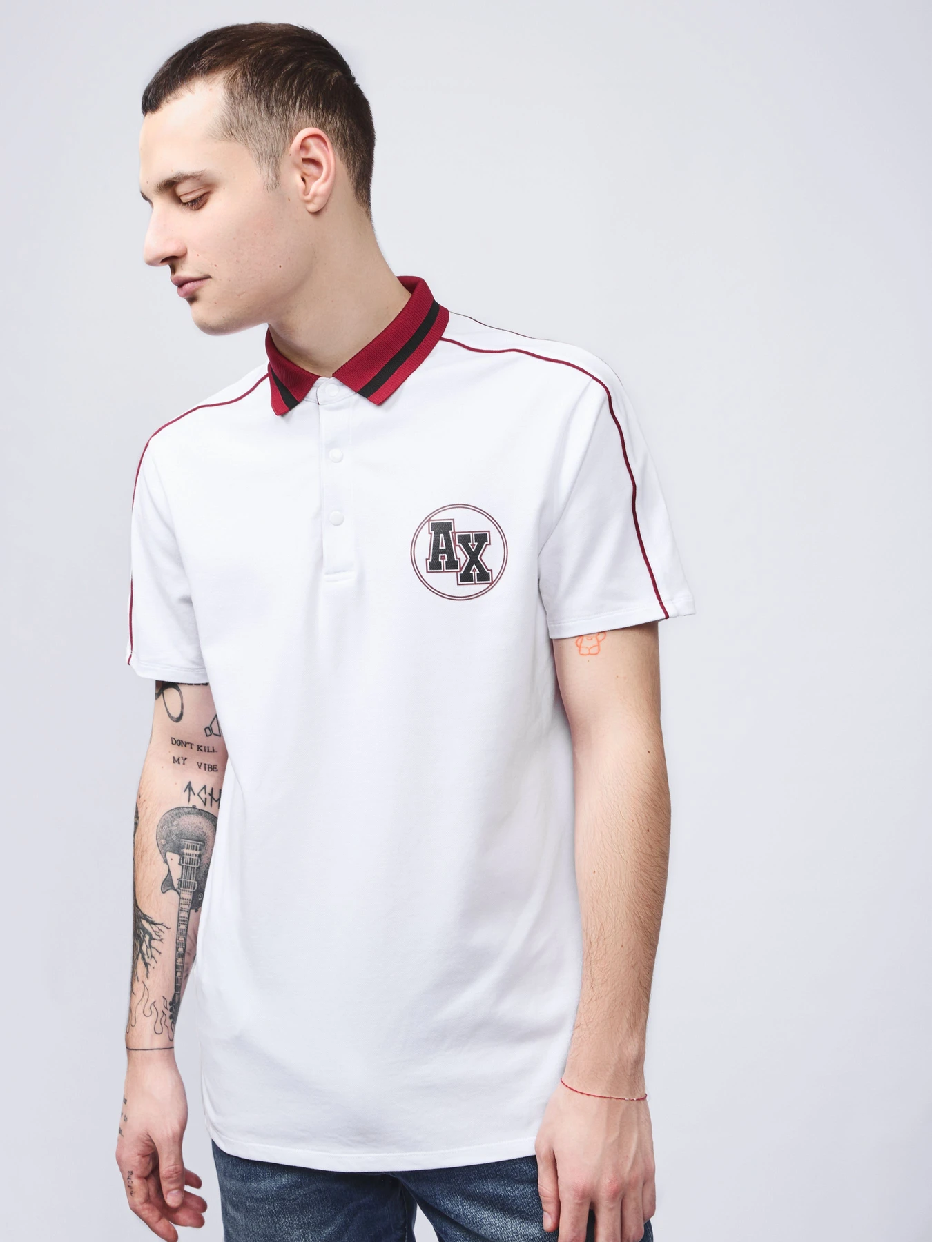 Поло Armani Exchange модель 3HZFFC-ZJ1VZ-1100 Фото