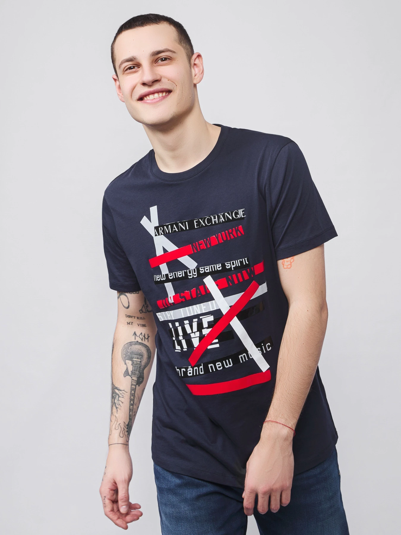 Футболки и поло Armani Exchange модель 3HZTBV-ZJH4Z-1510 Фото