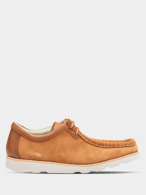 Мокасини та топ-сайдери Clarks Crown Wall модель 26150013 Фото