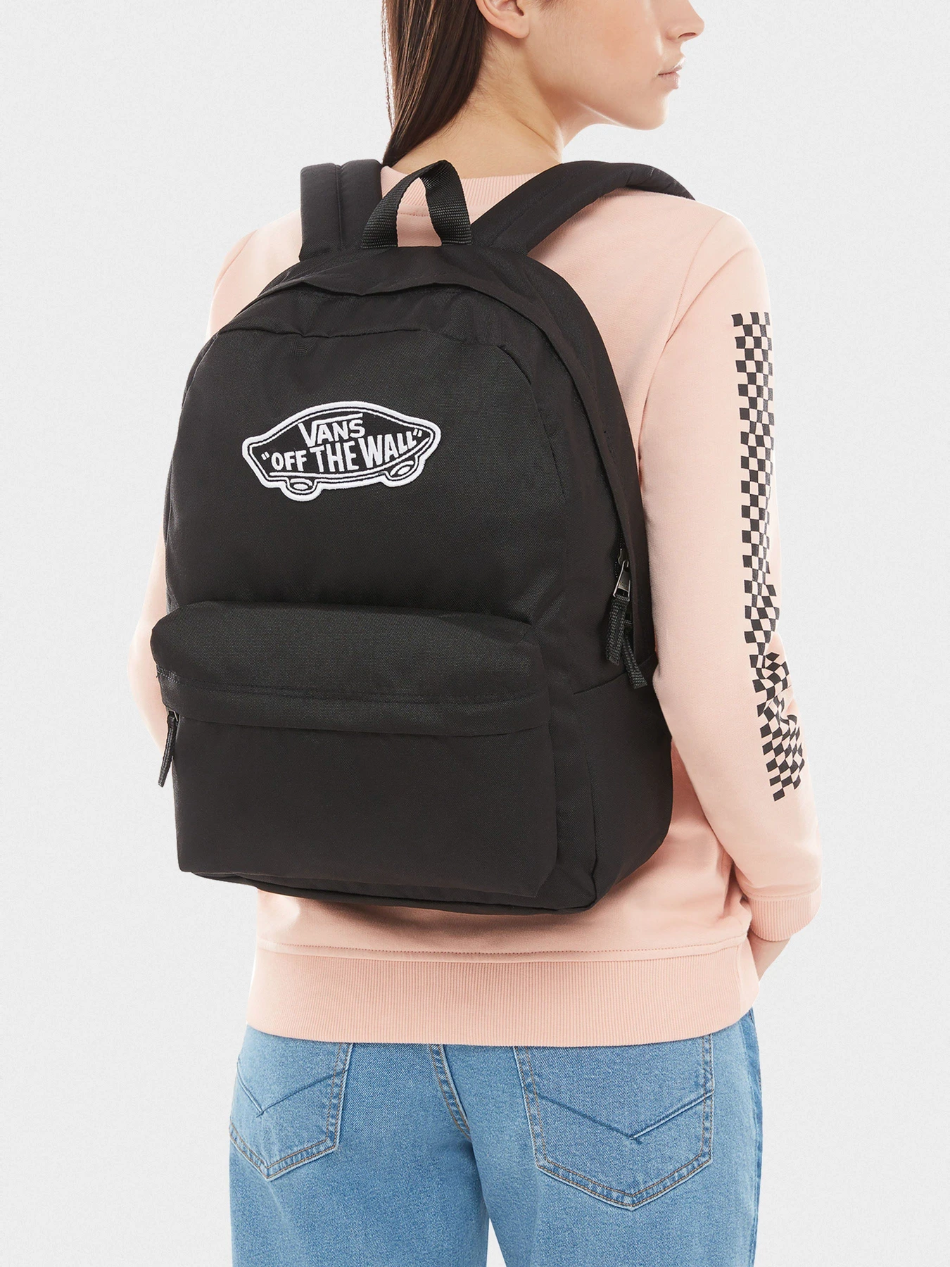 Рюкзаки Vans Realm  модель VN0A3UI6BLK1 Фото