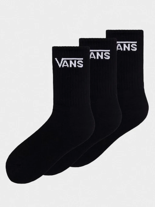 Носки и гольфы Vans Kids Classic Crew 31,5 - 38 модель VN000XNQBLK1 Фото