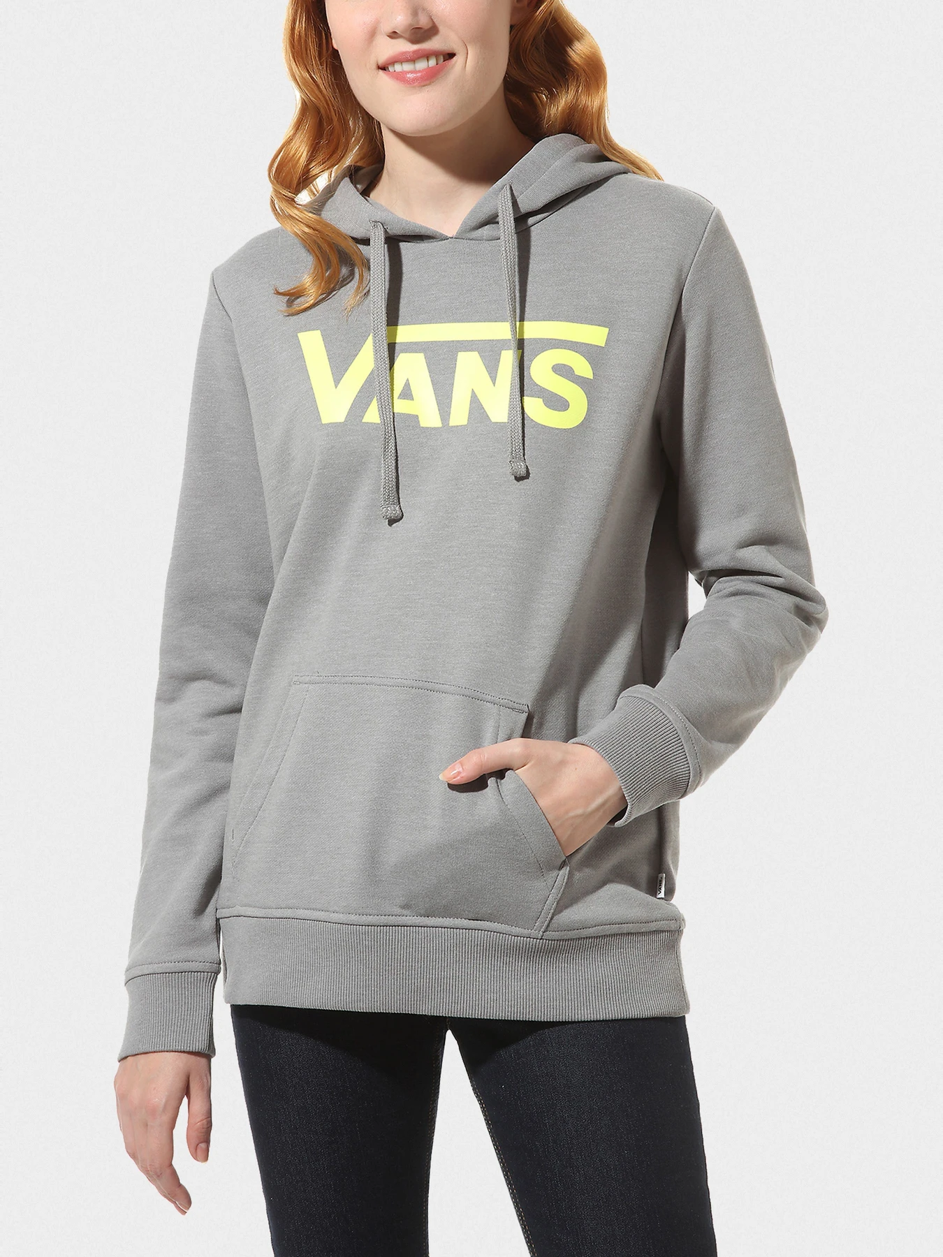 Худі та світшоти Vans CLASSIC V FT HOODIE модель VN0A4DRDGRH Фото