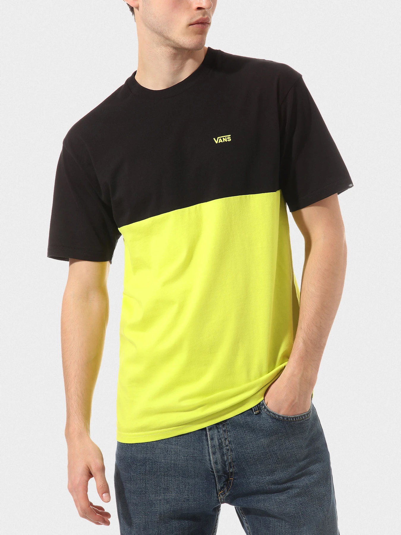Футболки и поло Vans COLORBLOCK TEE модель VN0A3CZDYND Фото