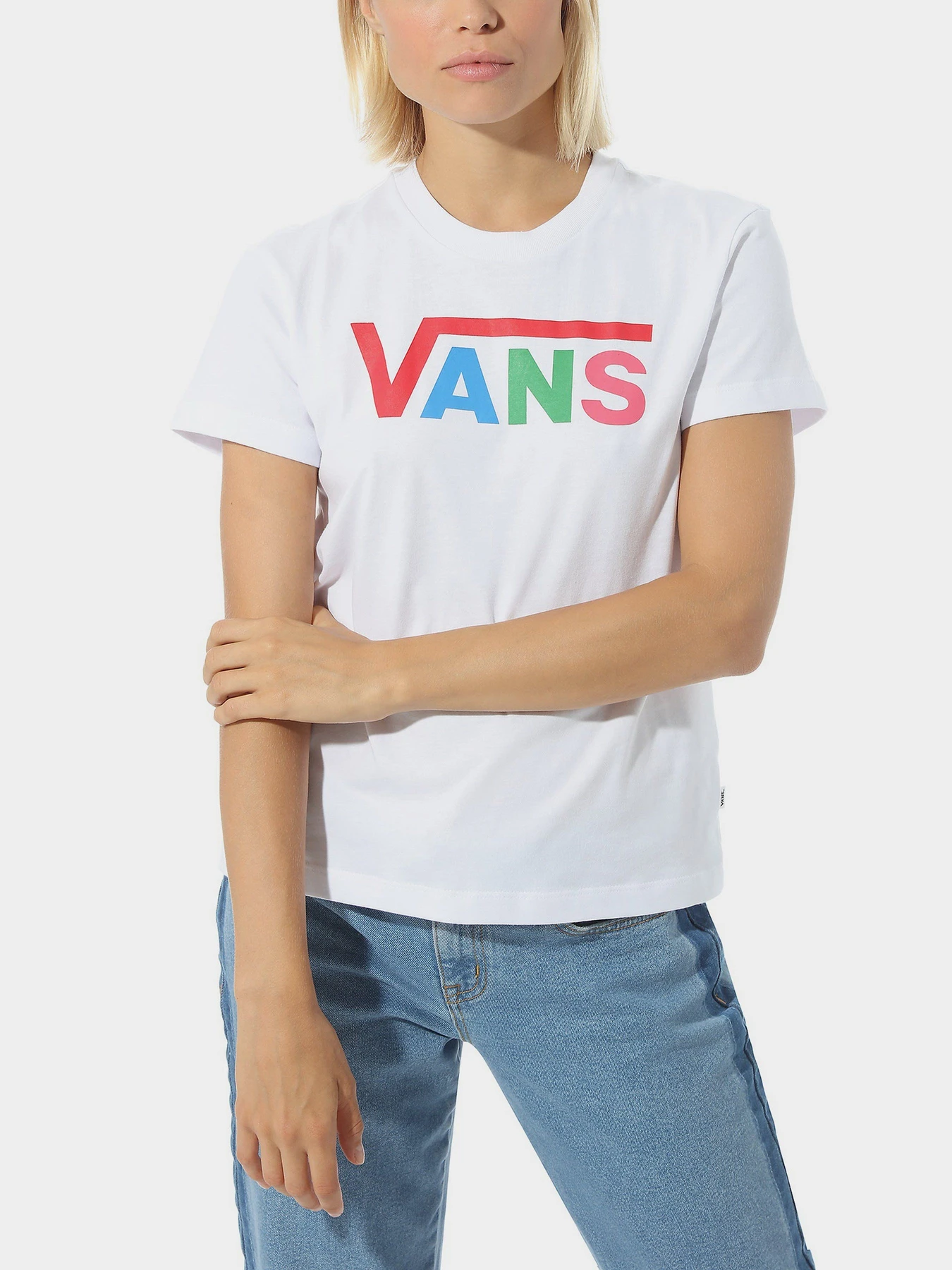 Футболки и поло Vans FLYING V CREW TEE модель VN0A3UP4J5K1 Фото