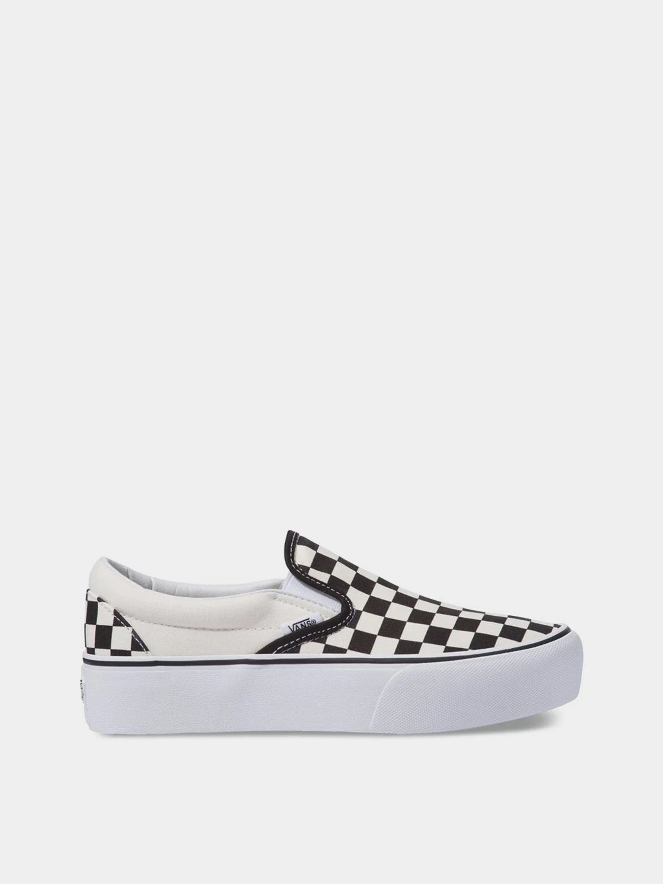 Слипоны и мокасины Vans Classic Slip-On Platform модель VN00018EBWW Фото