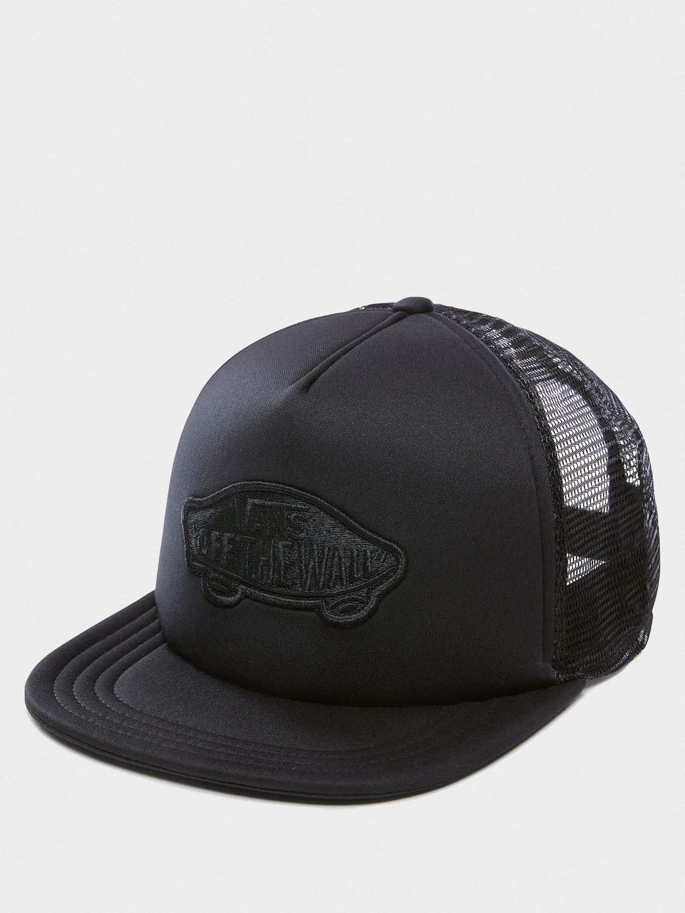 Шапки та кепки Vans CLASSIC PATCH TRUCKER модель VN000H2VBLK Фото