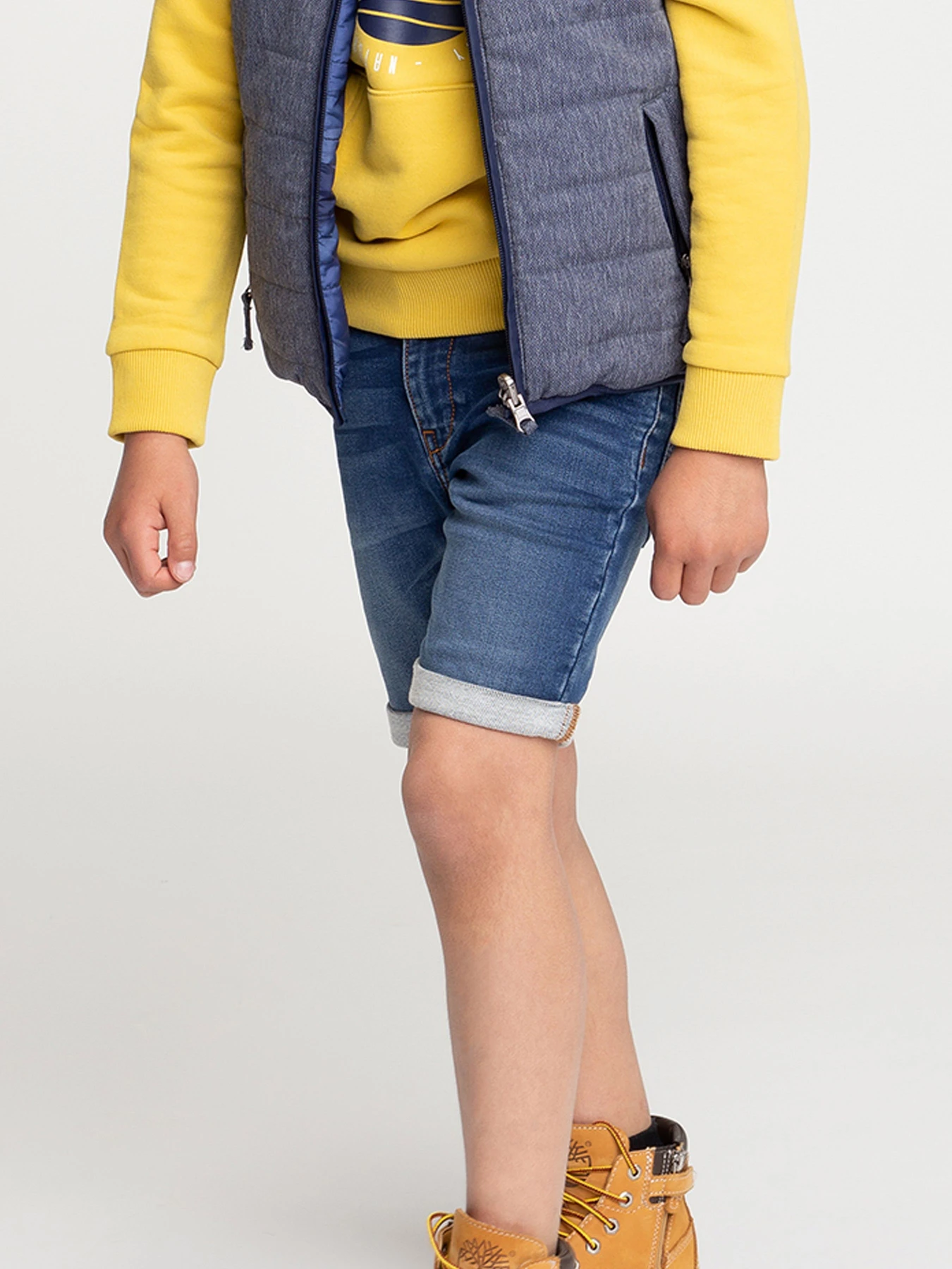 Шорты Timberland Kids Bermuda Jeans модель T24A90/Z25 Фото