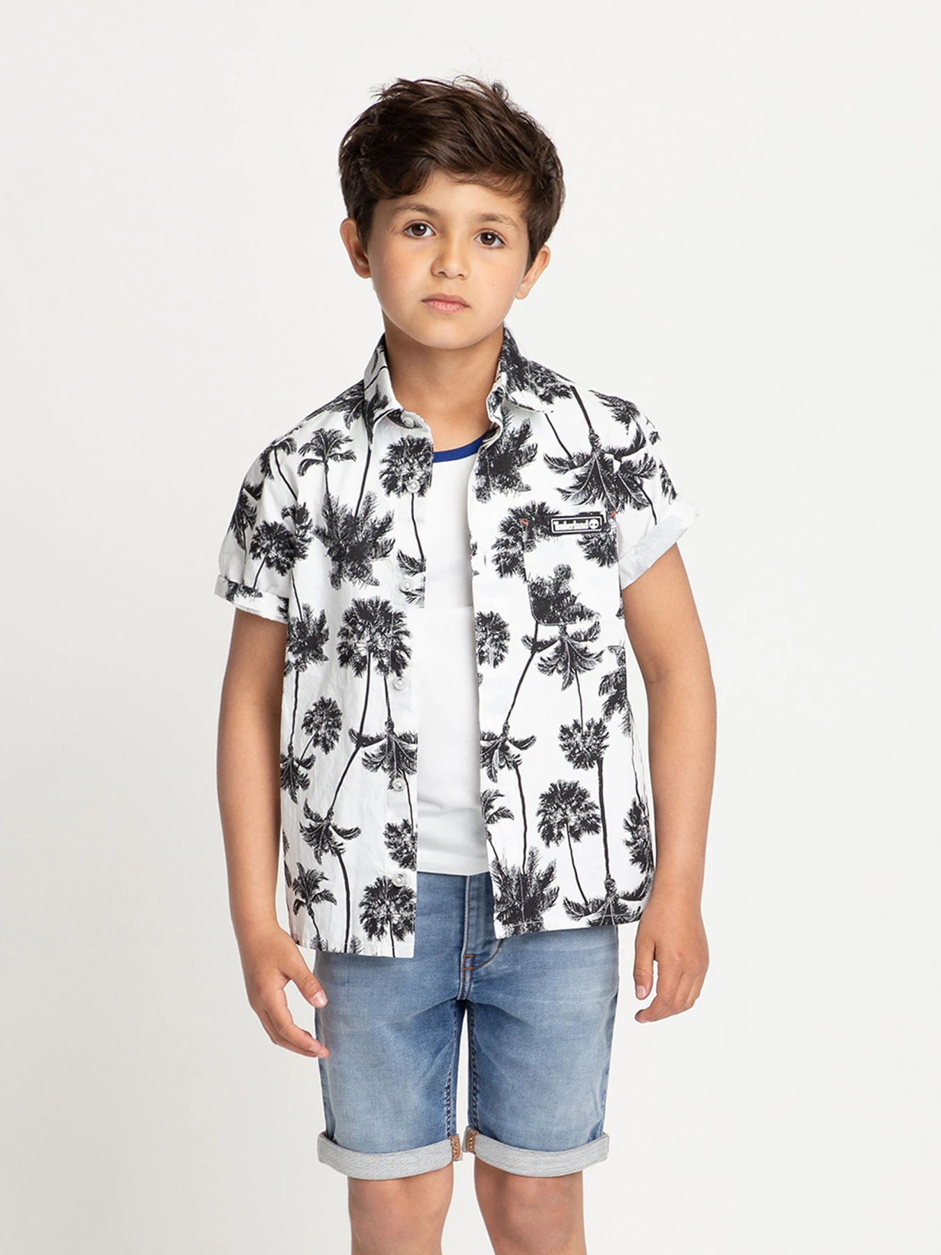 Рубашки Timberland Kids модель T25Q89/Z40 Фото